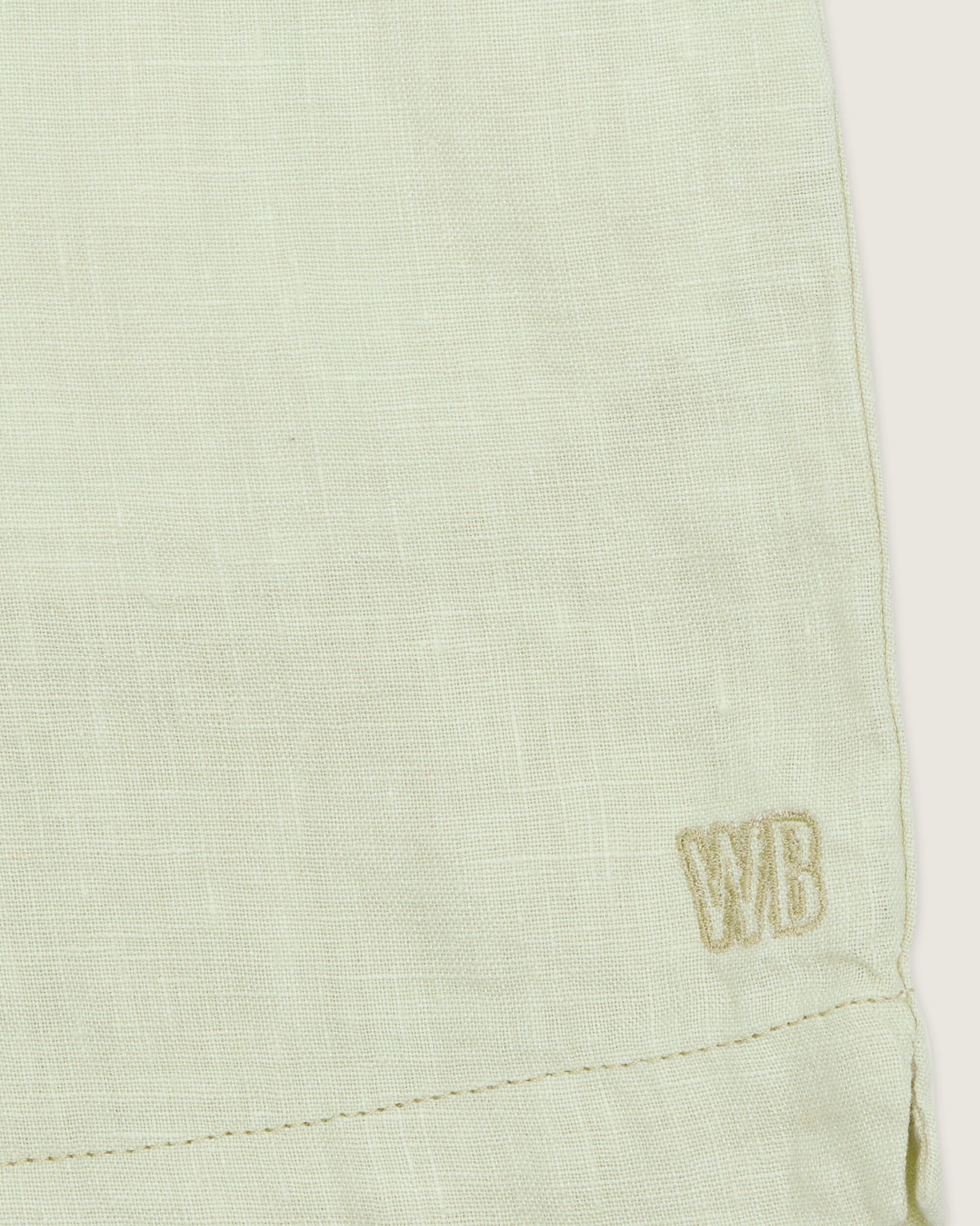 Woodbird WBBommy Linen Shorts Shorts Mint Green