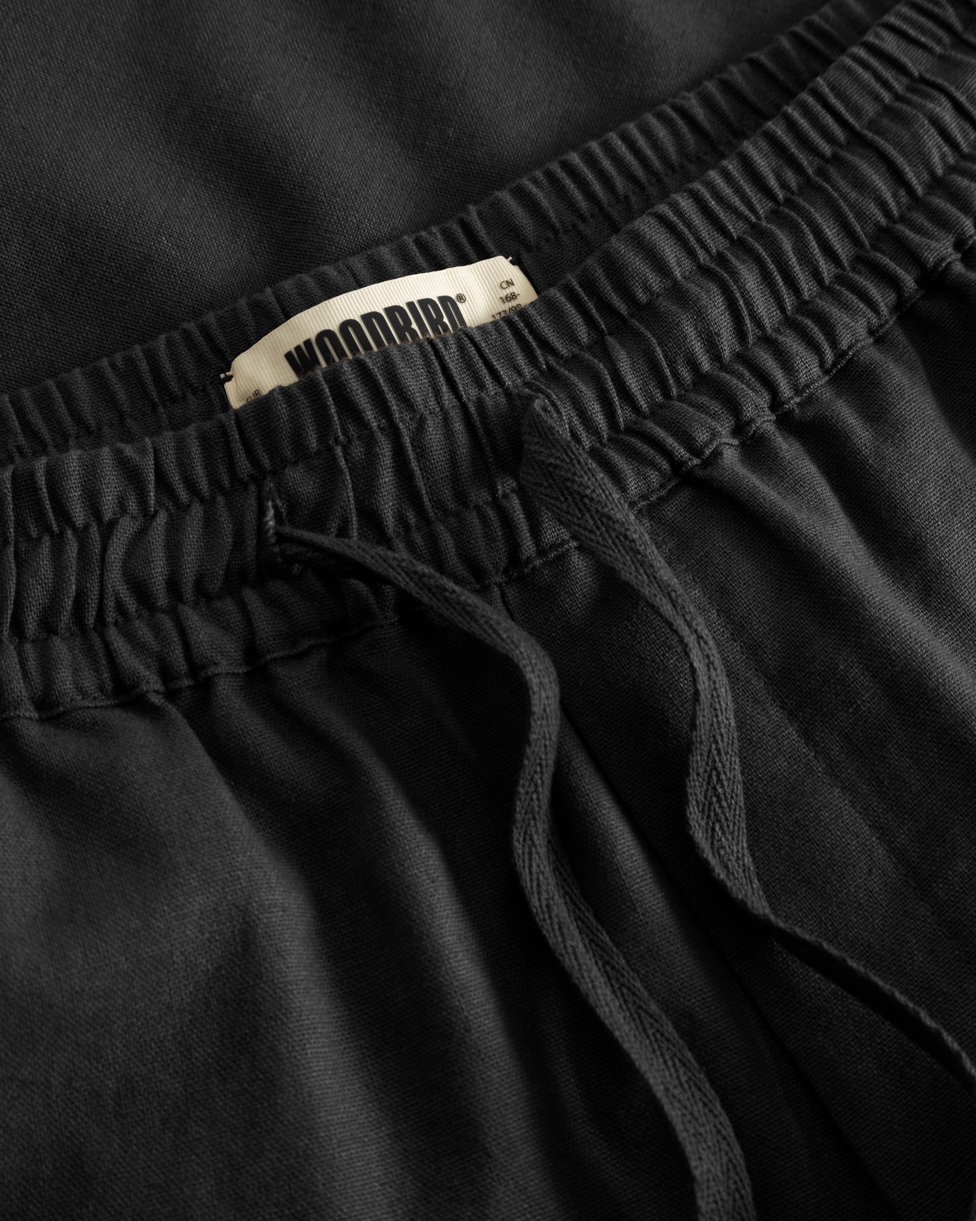 Woodbird WBBommy Linen Shorts Shorts Black