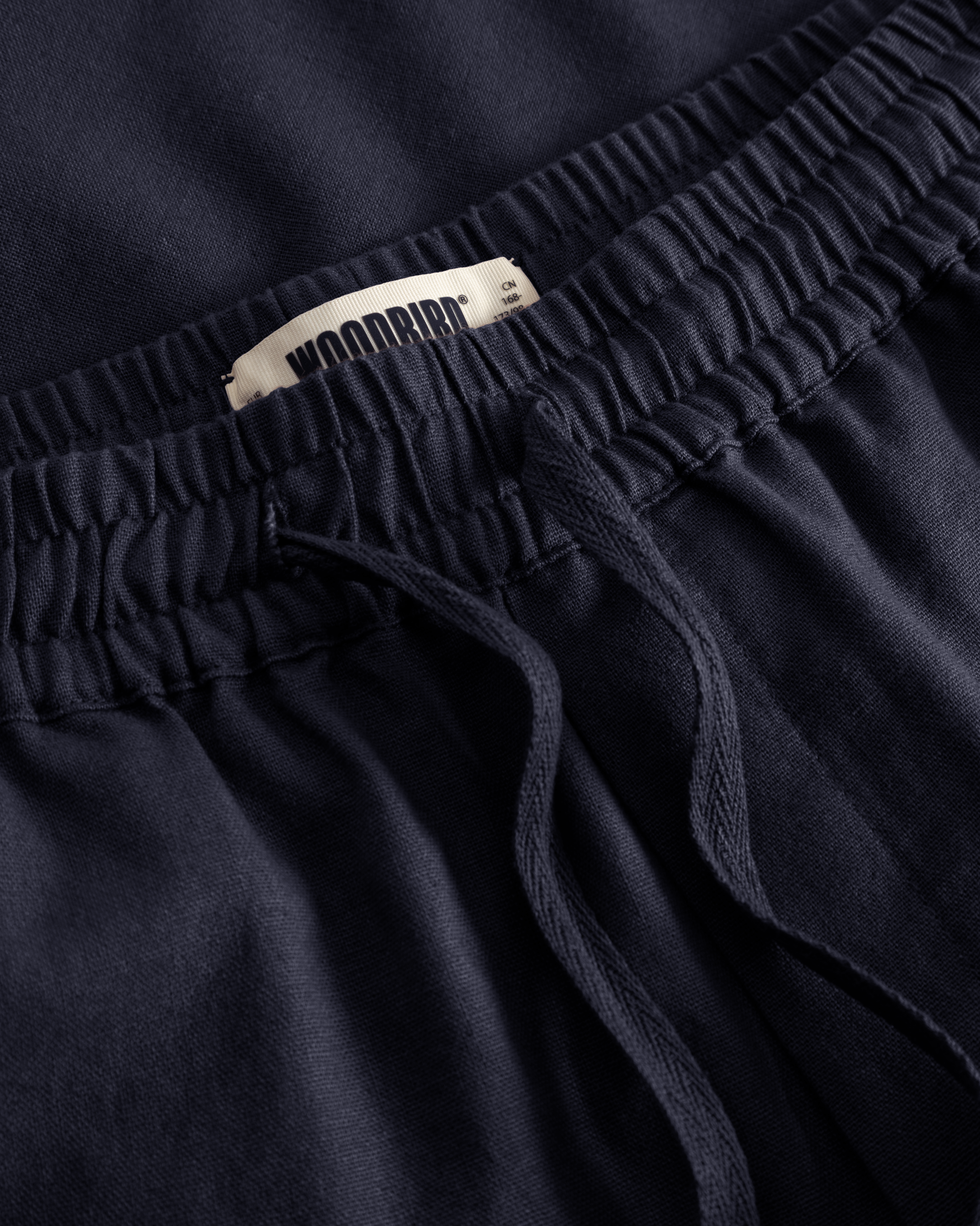 Woodbird WBBommy Linen Shorts Shorts Navy