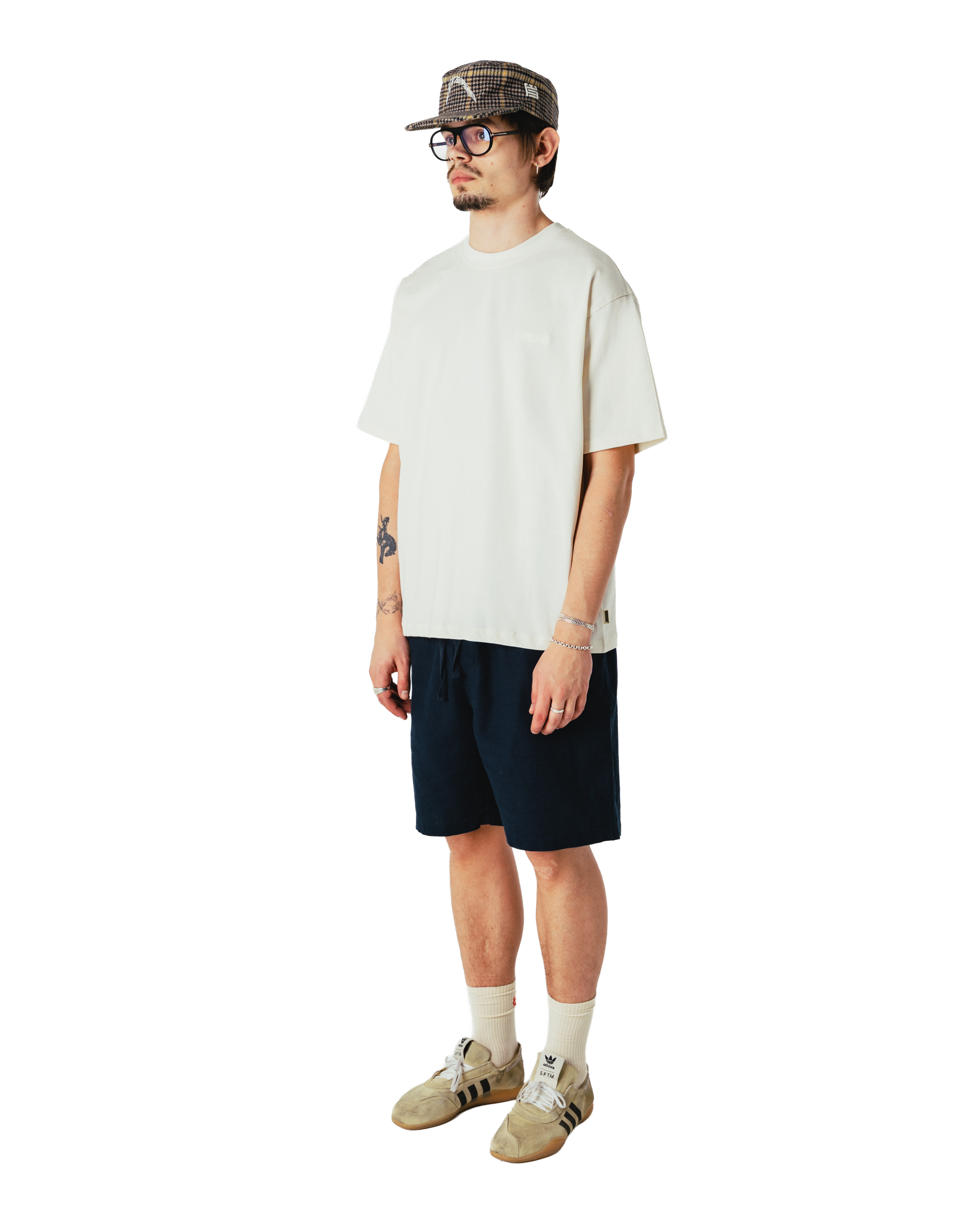 Woodbird WBBommy Linen Shorts Shorts Navy