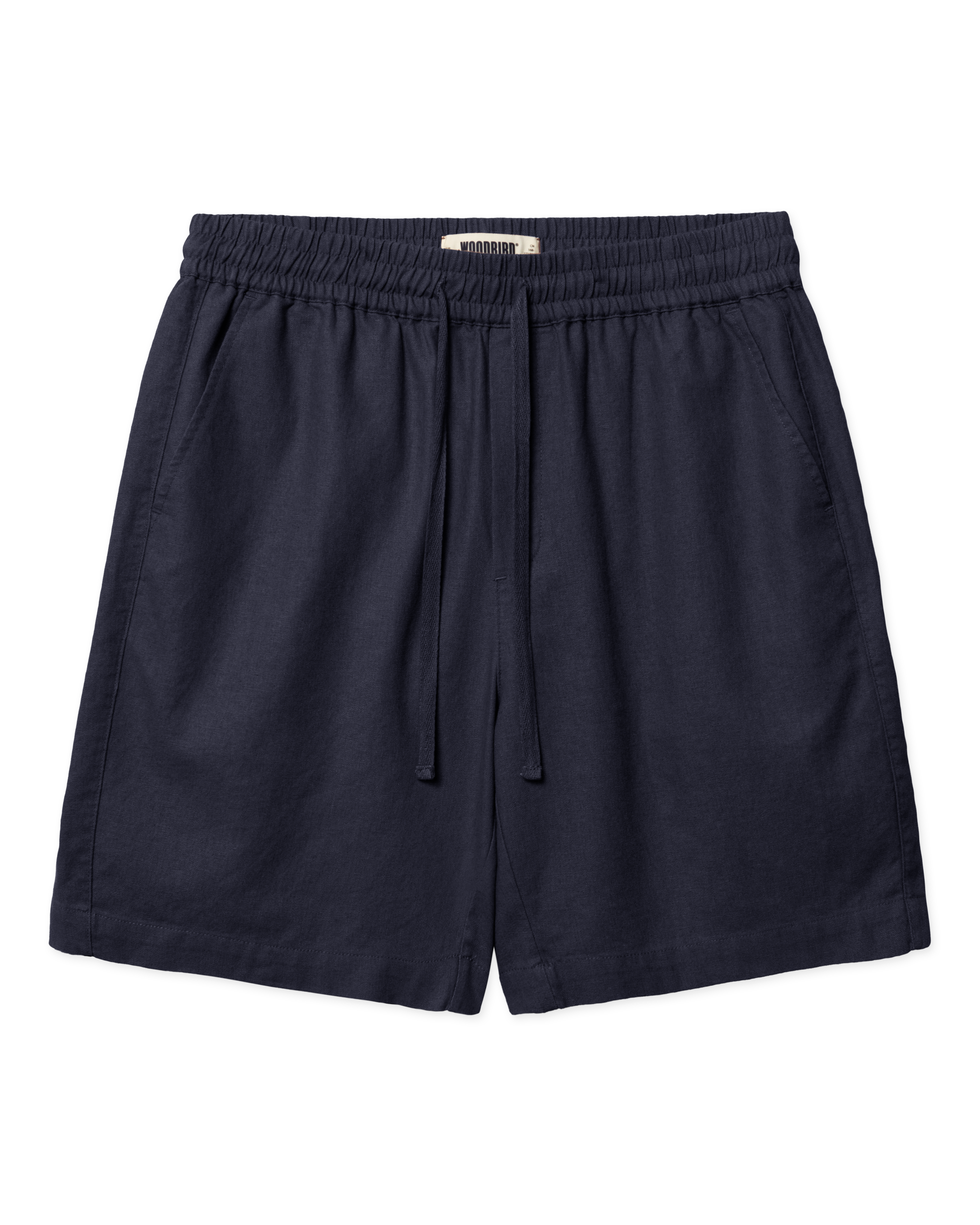 Woodbird WBBommy Linen Shorts Shorts Navy