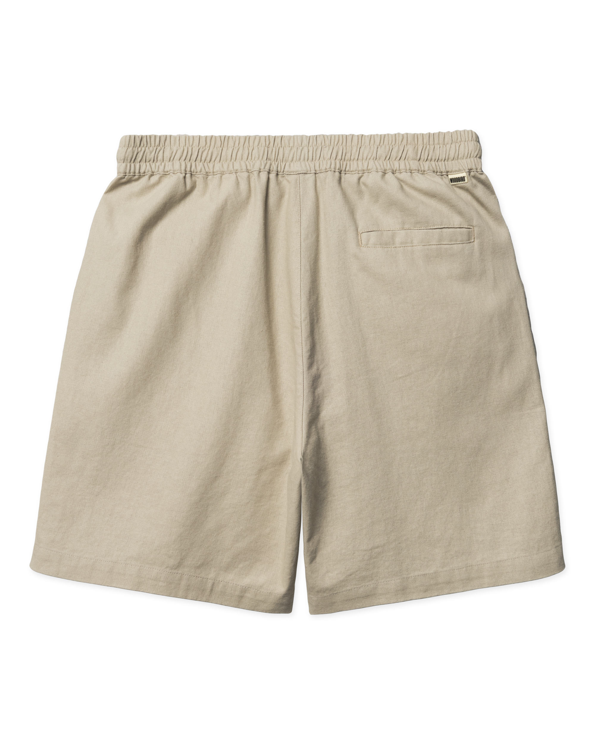 Woodbird WBBommy Linen Shorts Shorts Stone