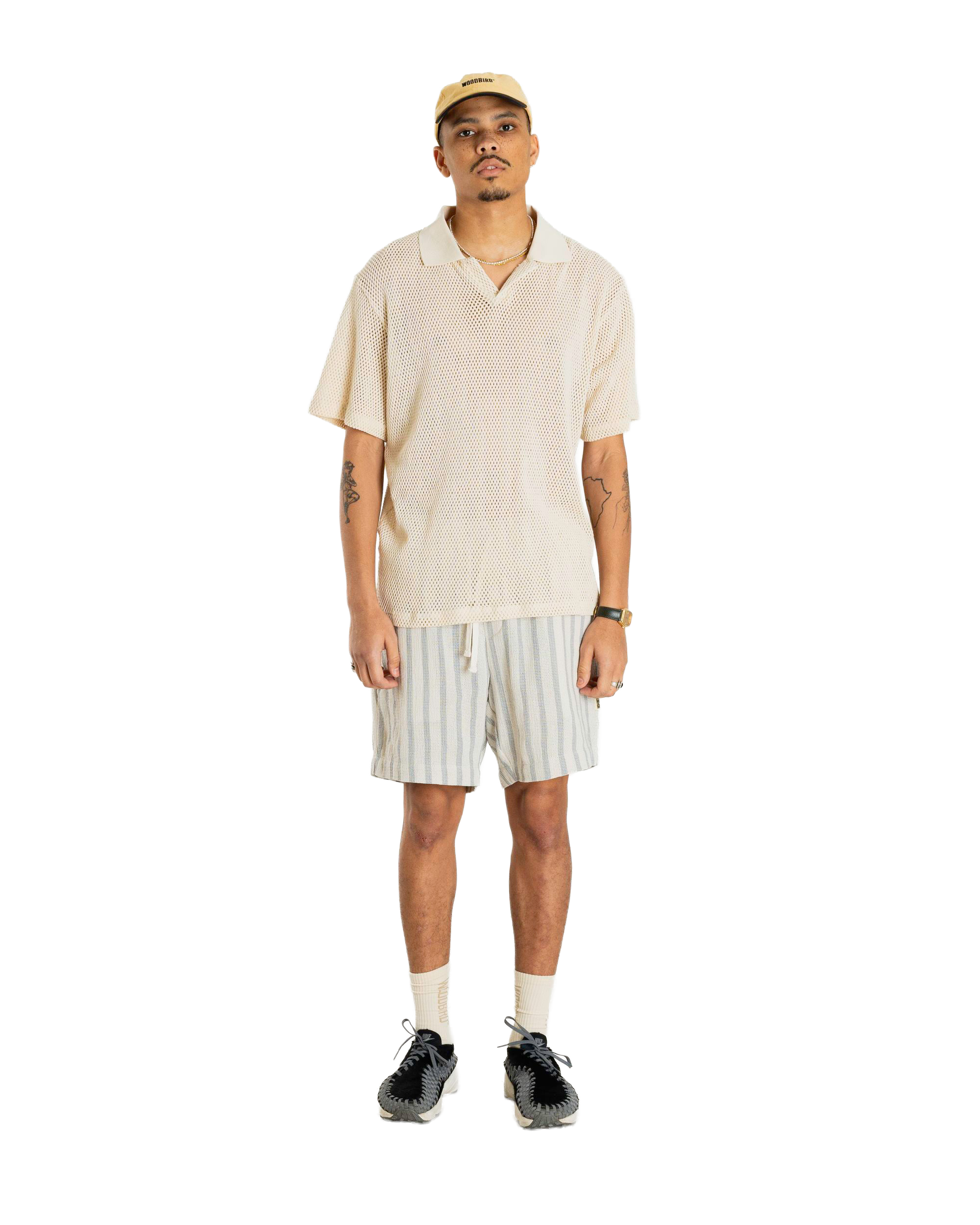 Woodbird WBBommy Weeve Shorts Shorts Off White