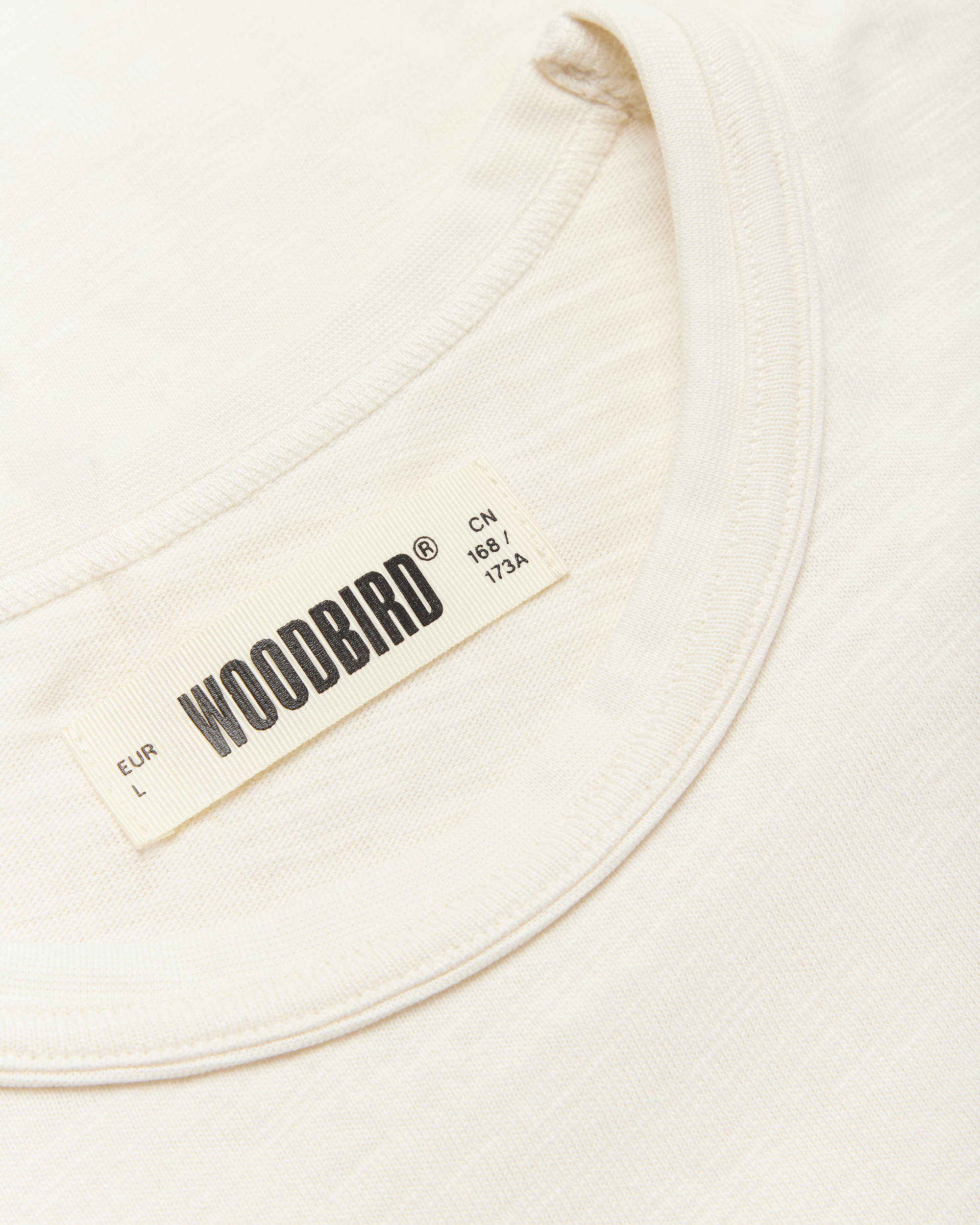 Woodbird WBBone Slub Tee T-Shirts Off White