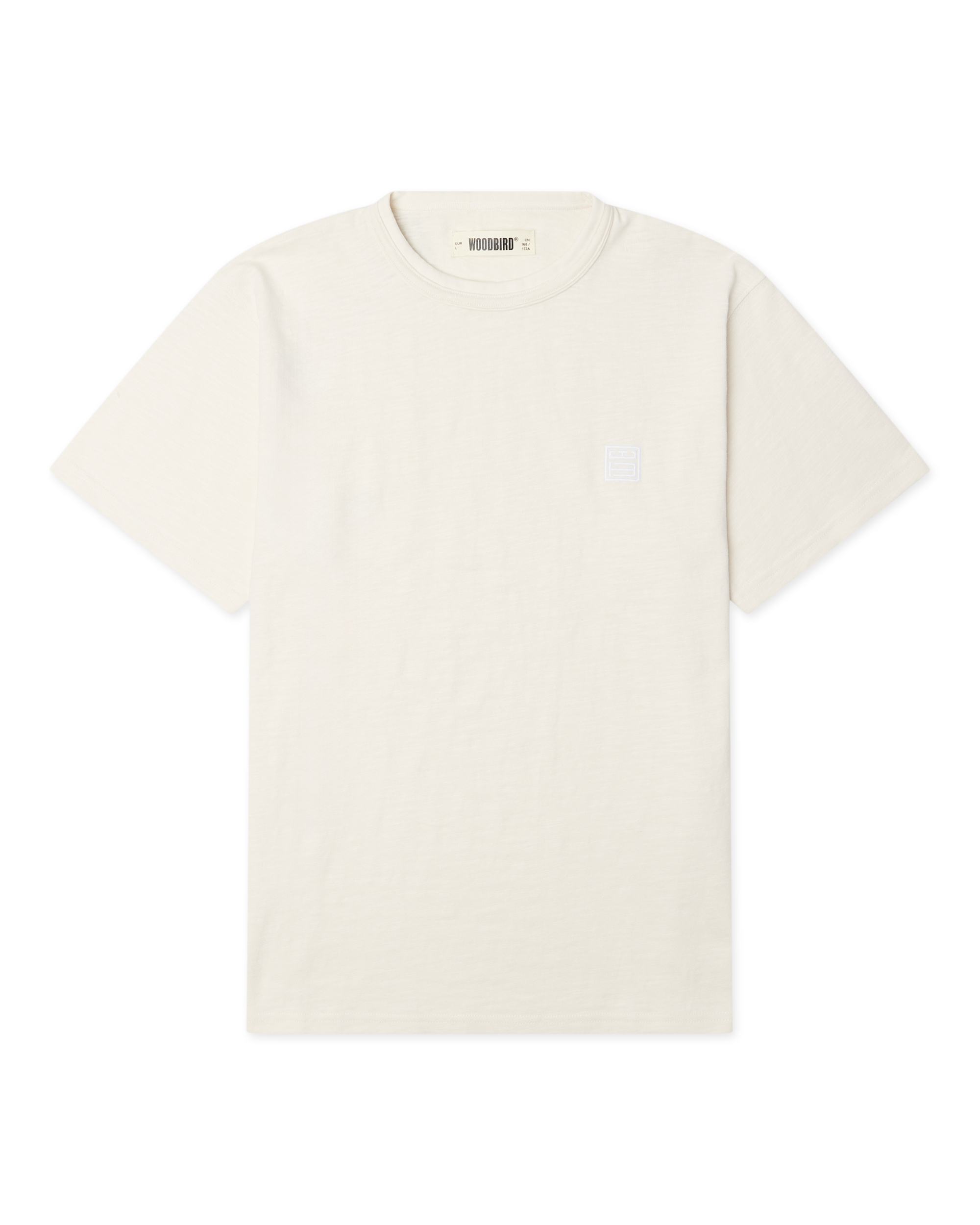 Woodbird WBBone Slub Tee T-Shirts Off White