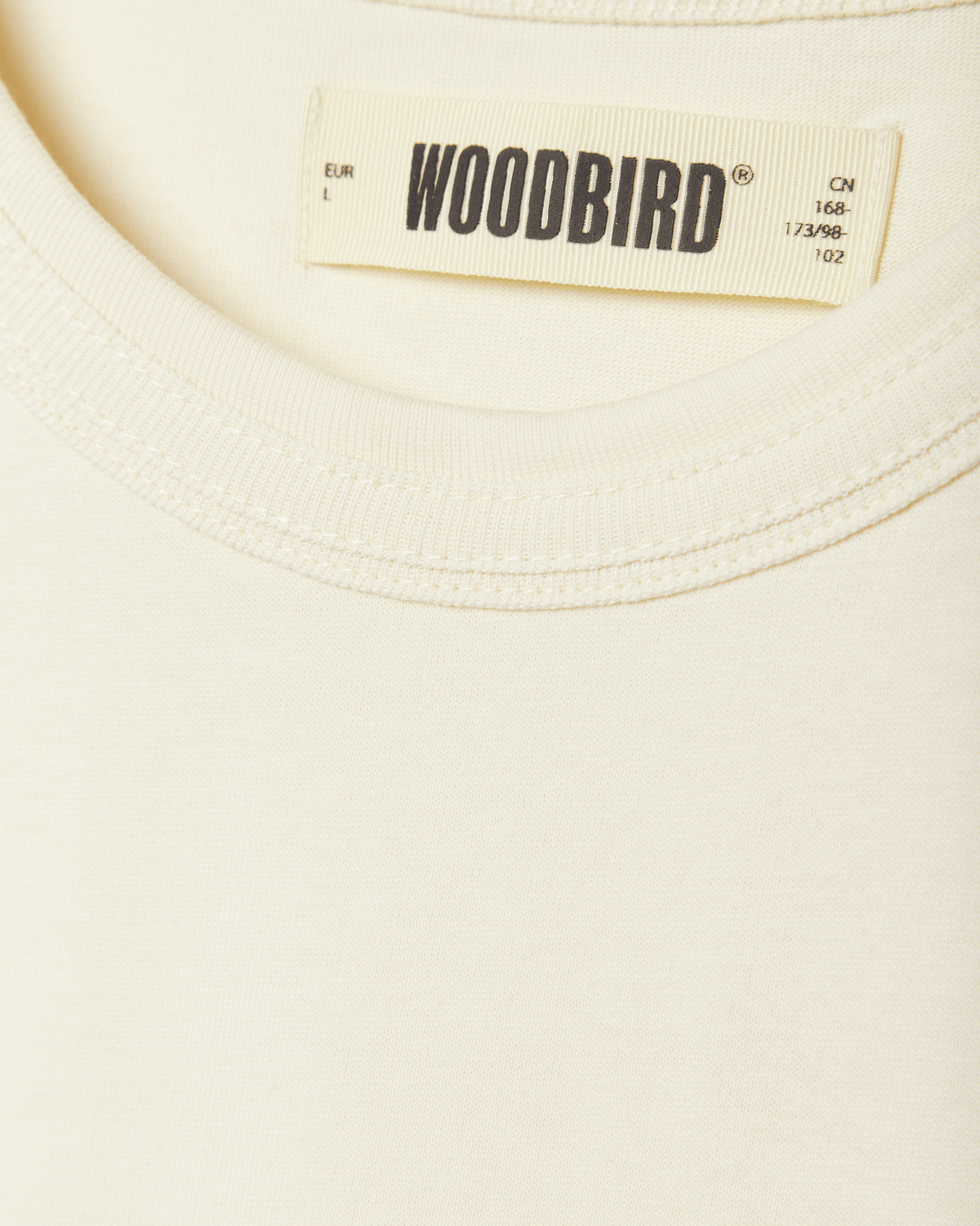Woodbird WBBone Tee T-Shirts Off White