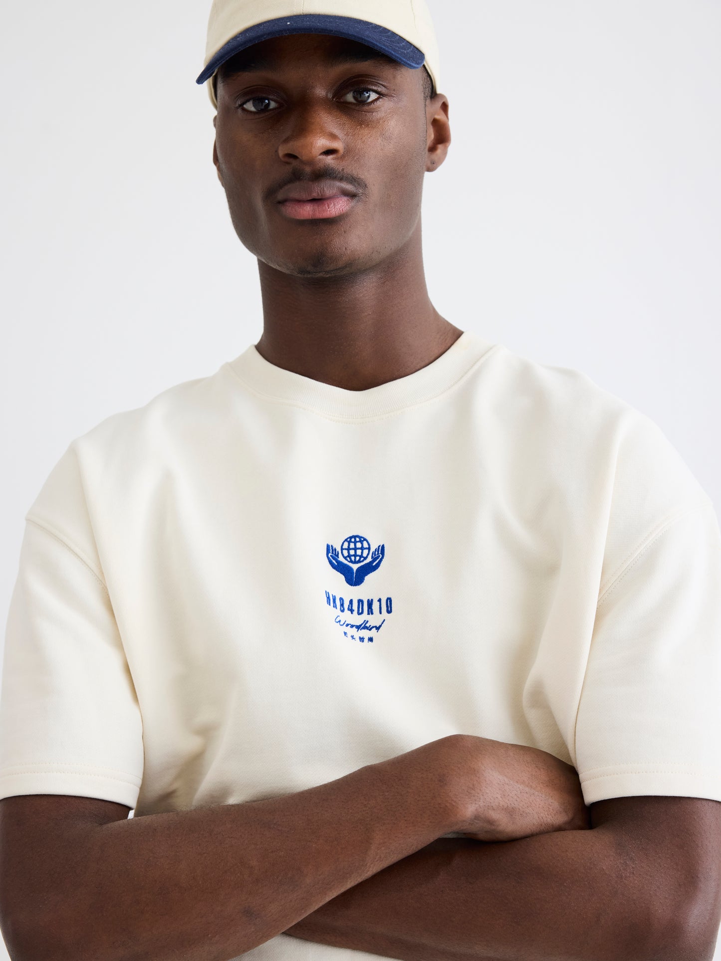 Woodbird WBBose Sweat Tee T-Shirts Off White