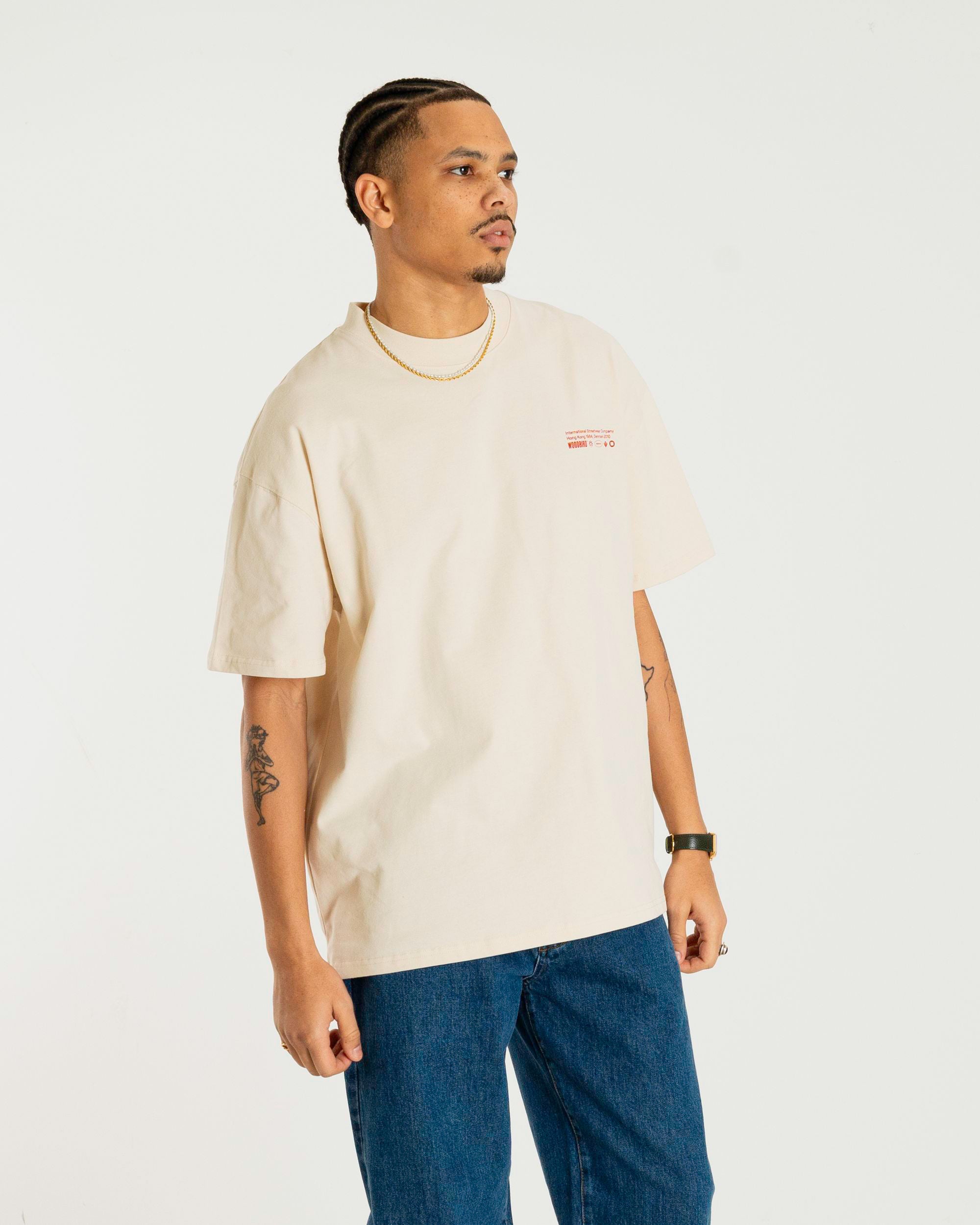 Woodbird WBBose Tech Tee T-Shirts Off White