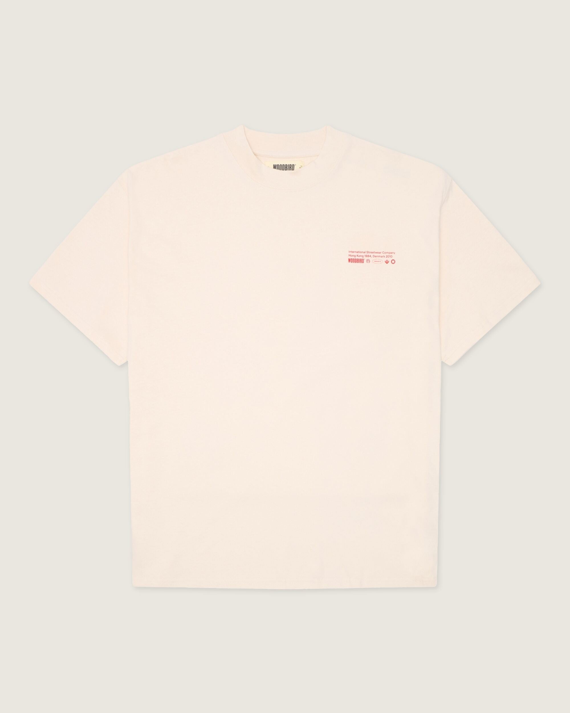 Woodbird WBBose Tech Tee T-Shirts Off White