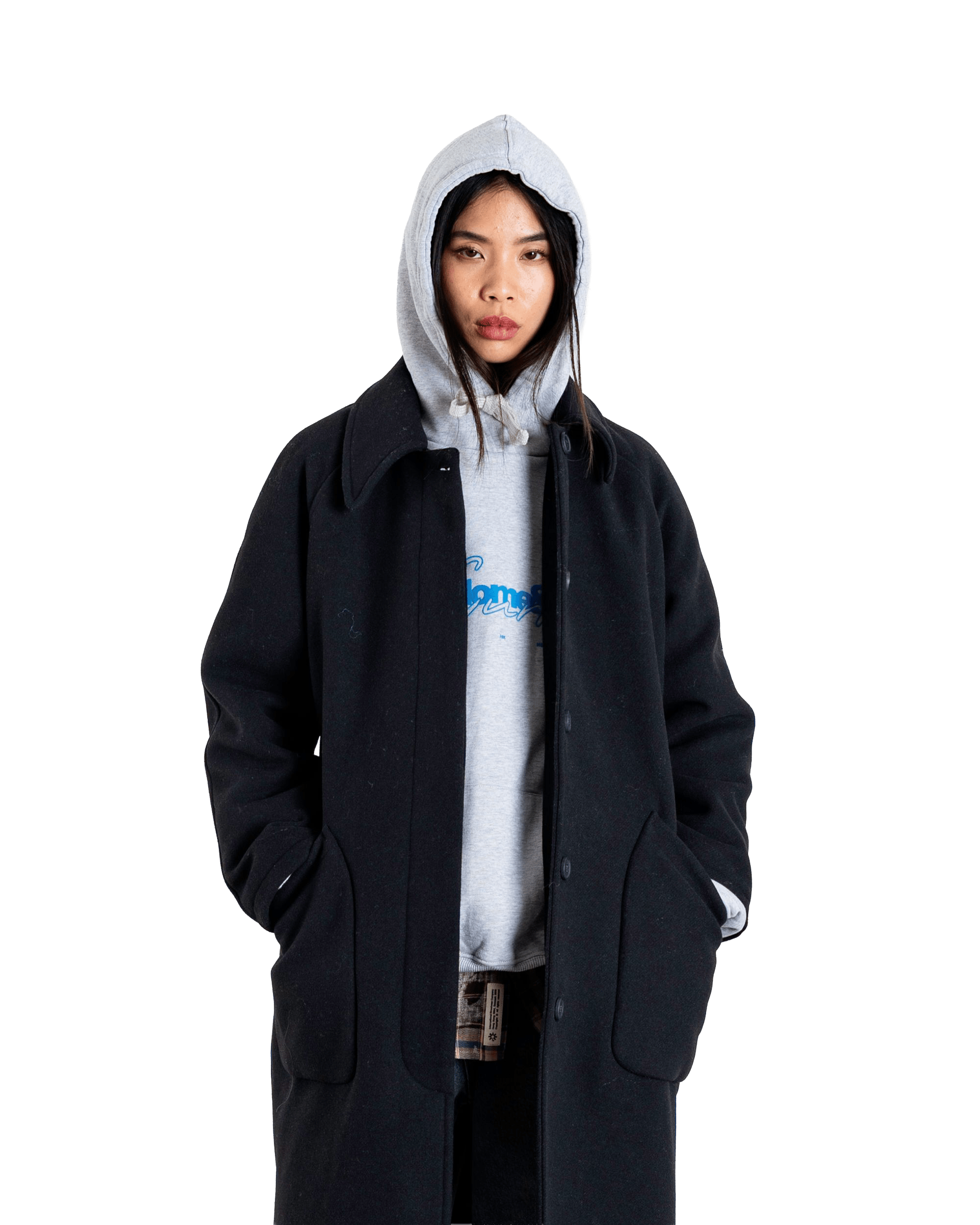 Woodbird Female WBBrenna Wool Coat Outerwear Black