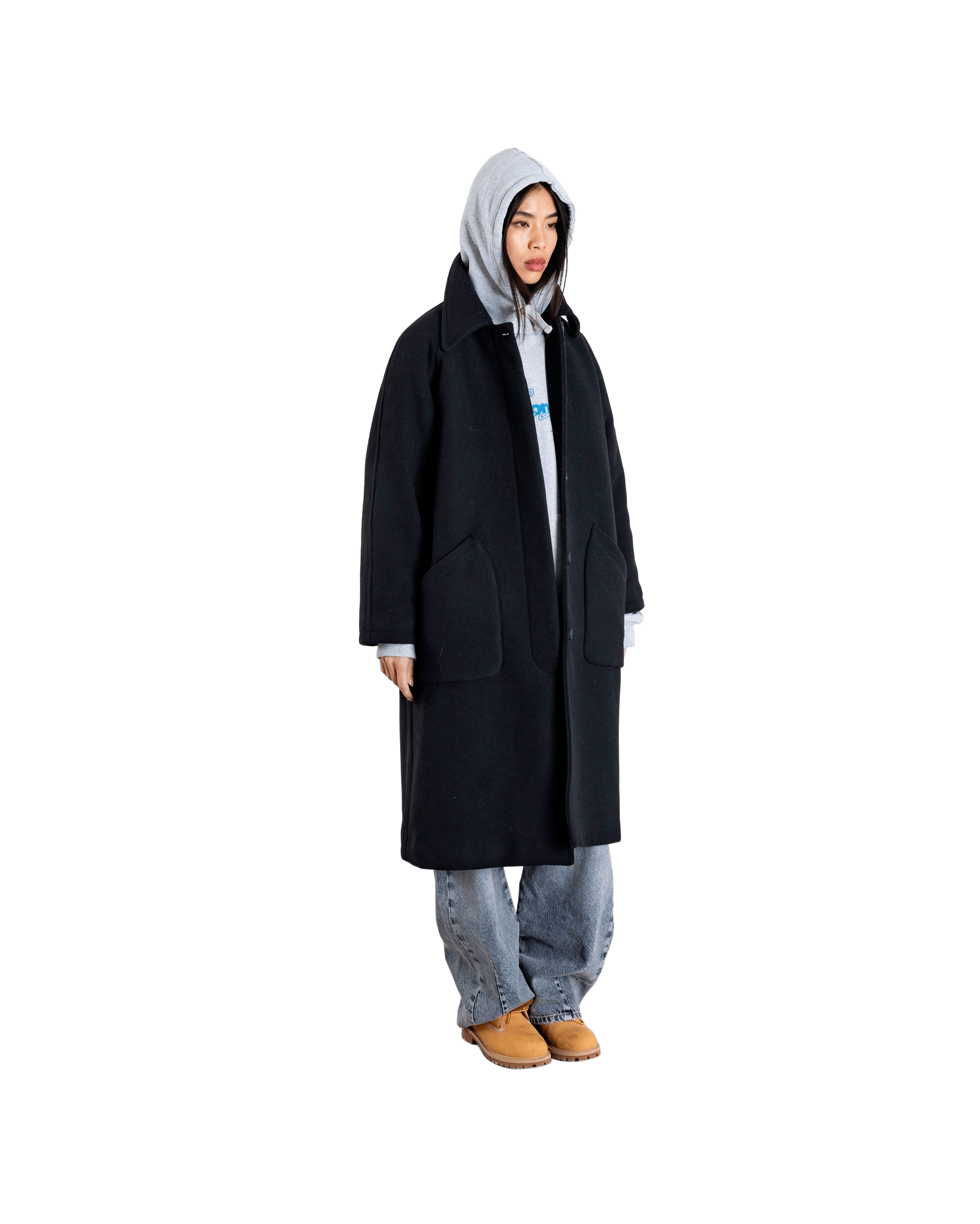 Woodbird Female WBBrenna Wool Coat Outerwear Black