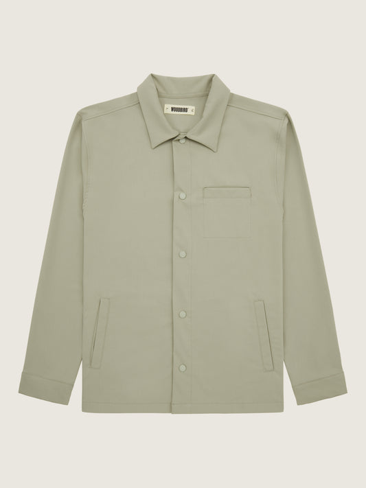 Woodbird WBBrenti Nickel Shirt Shirts Dust Green