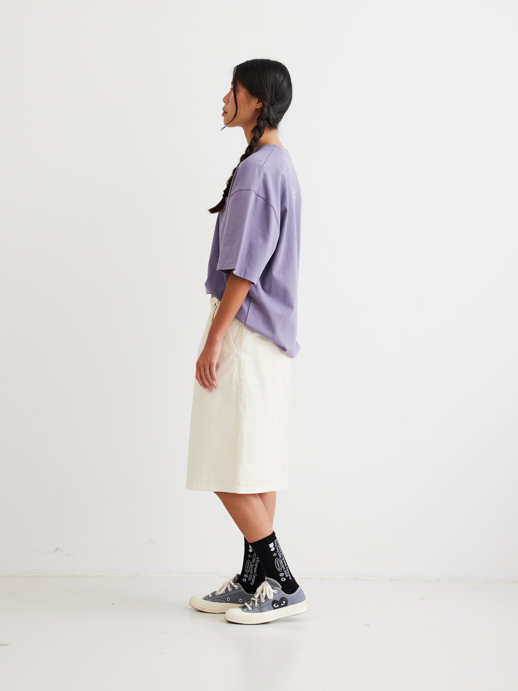 Woodbird Female WBBri Paper Shorts Shorts Off White