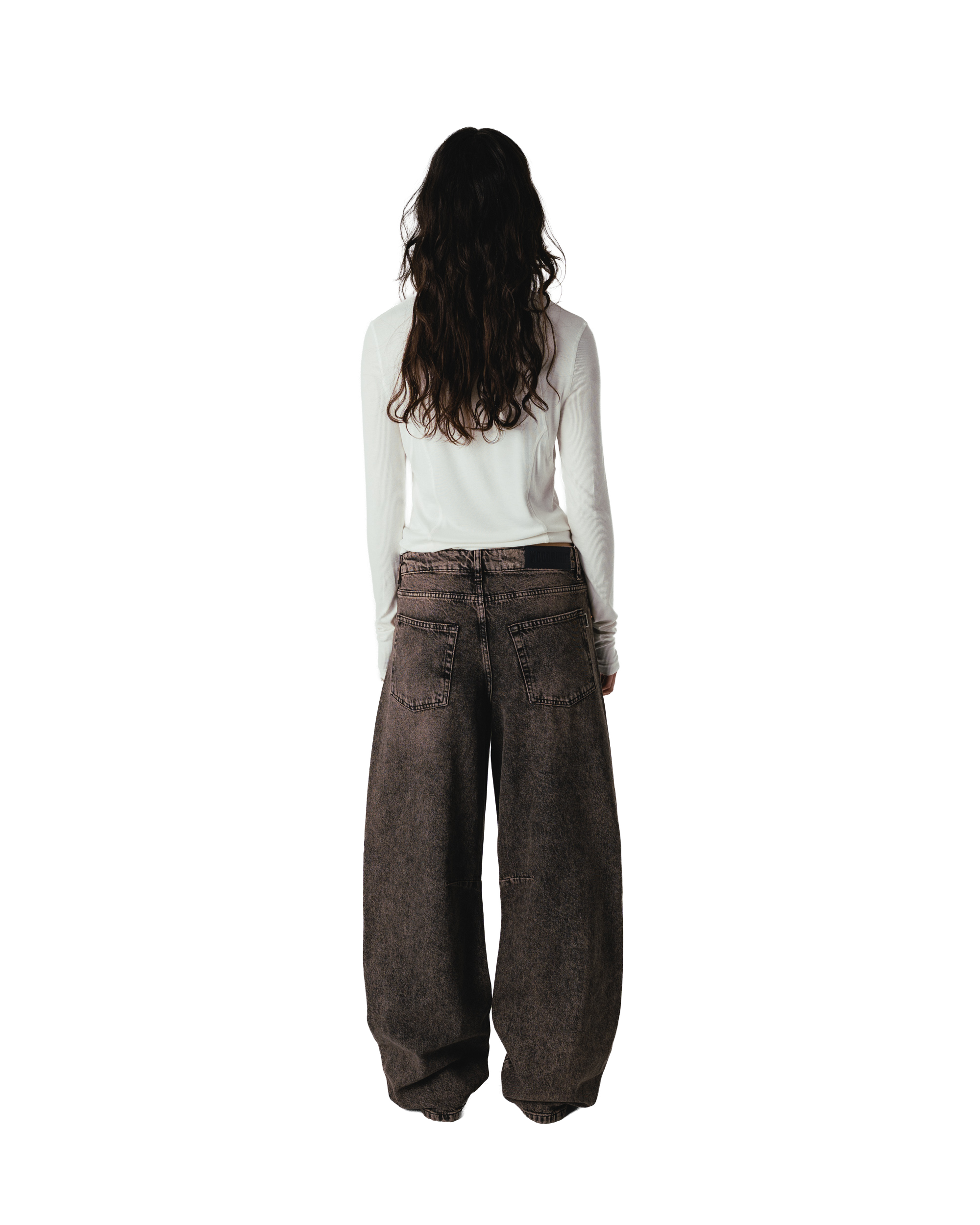 Woodbird Female WBBrooke Oak Jeans Jeans Washed Brown