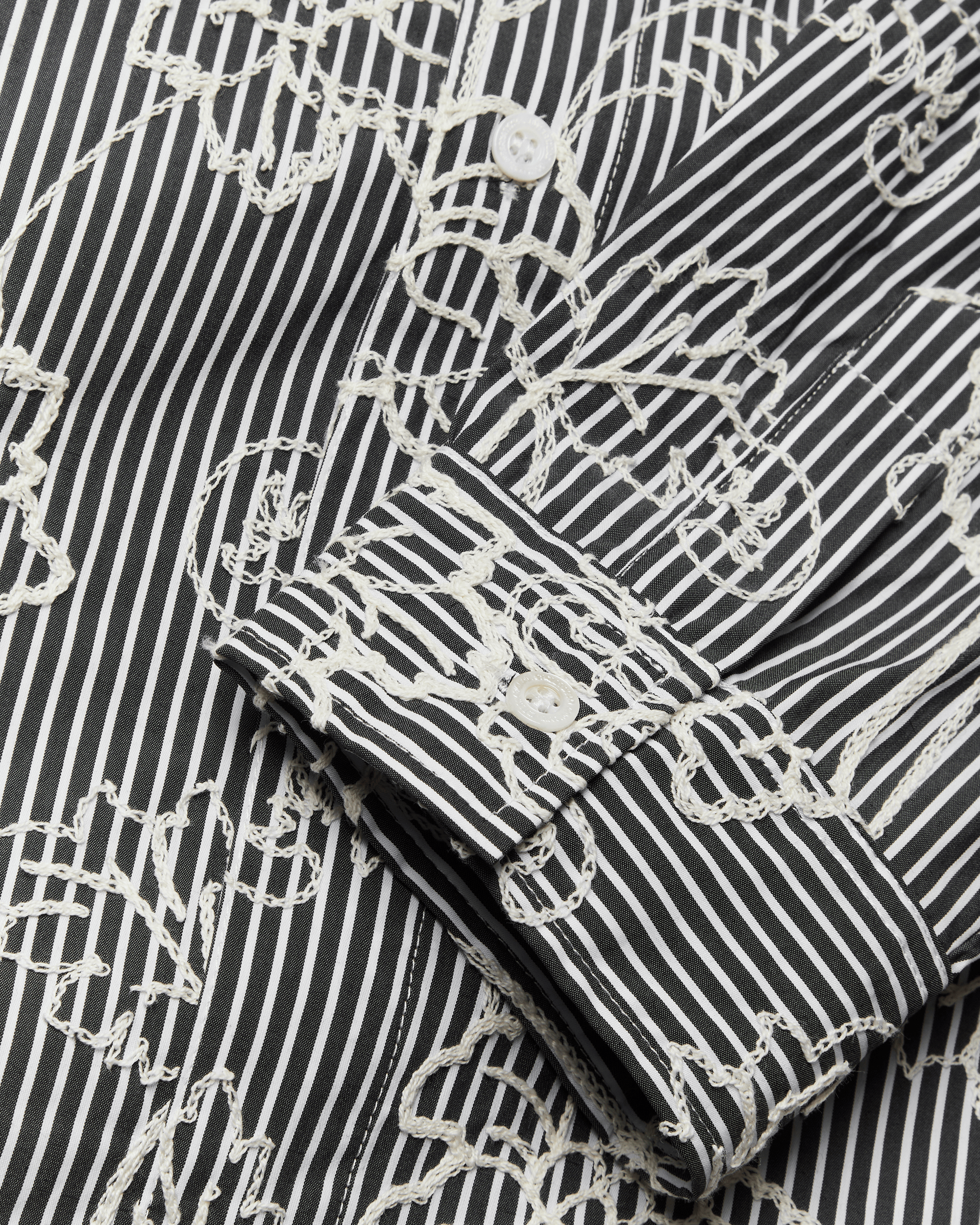 Woodbird WBBrooks EMB Shirt Shirts Black-White