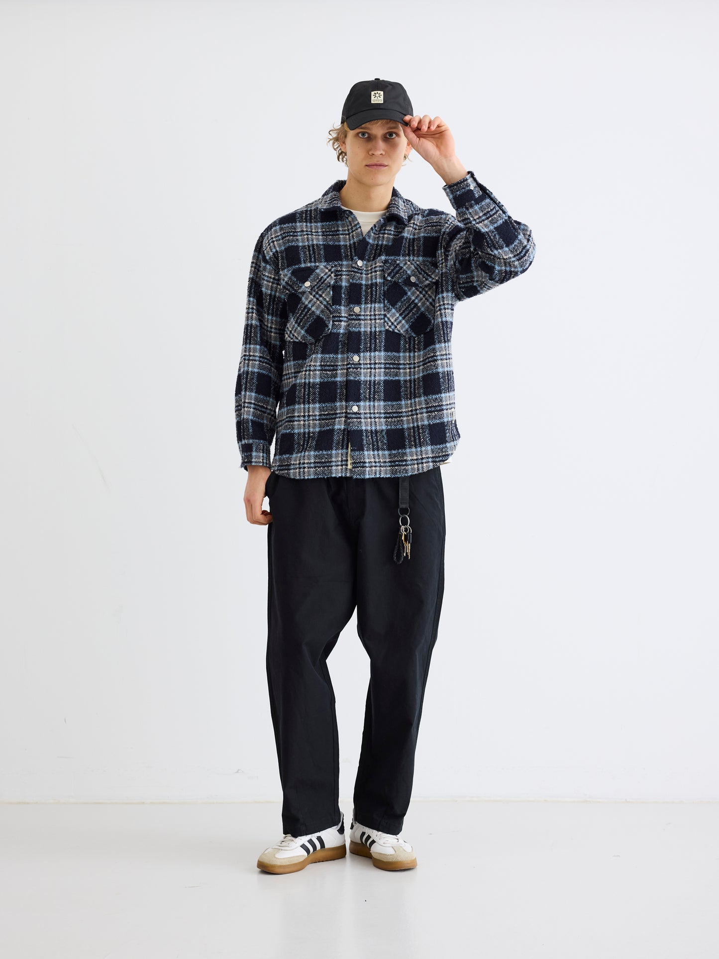 Woodbird WBBuck Check Shirt Shirts Blue Check