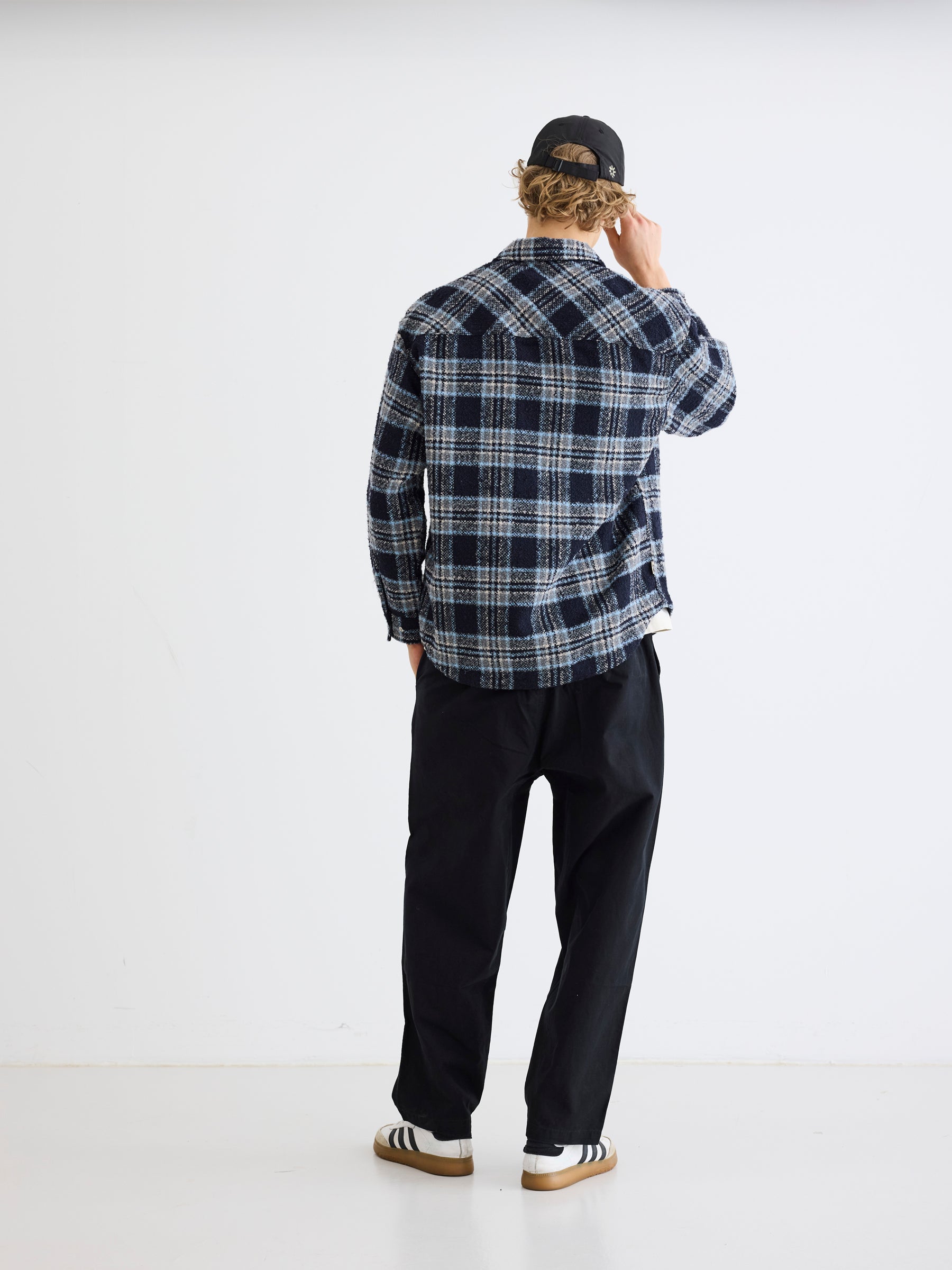 Woodbird WBBuck Check Shirt Shirts Blue Check