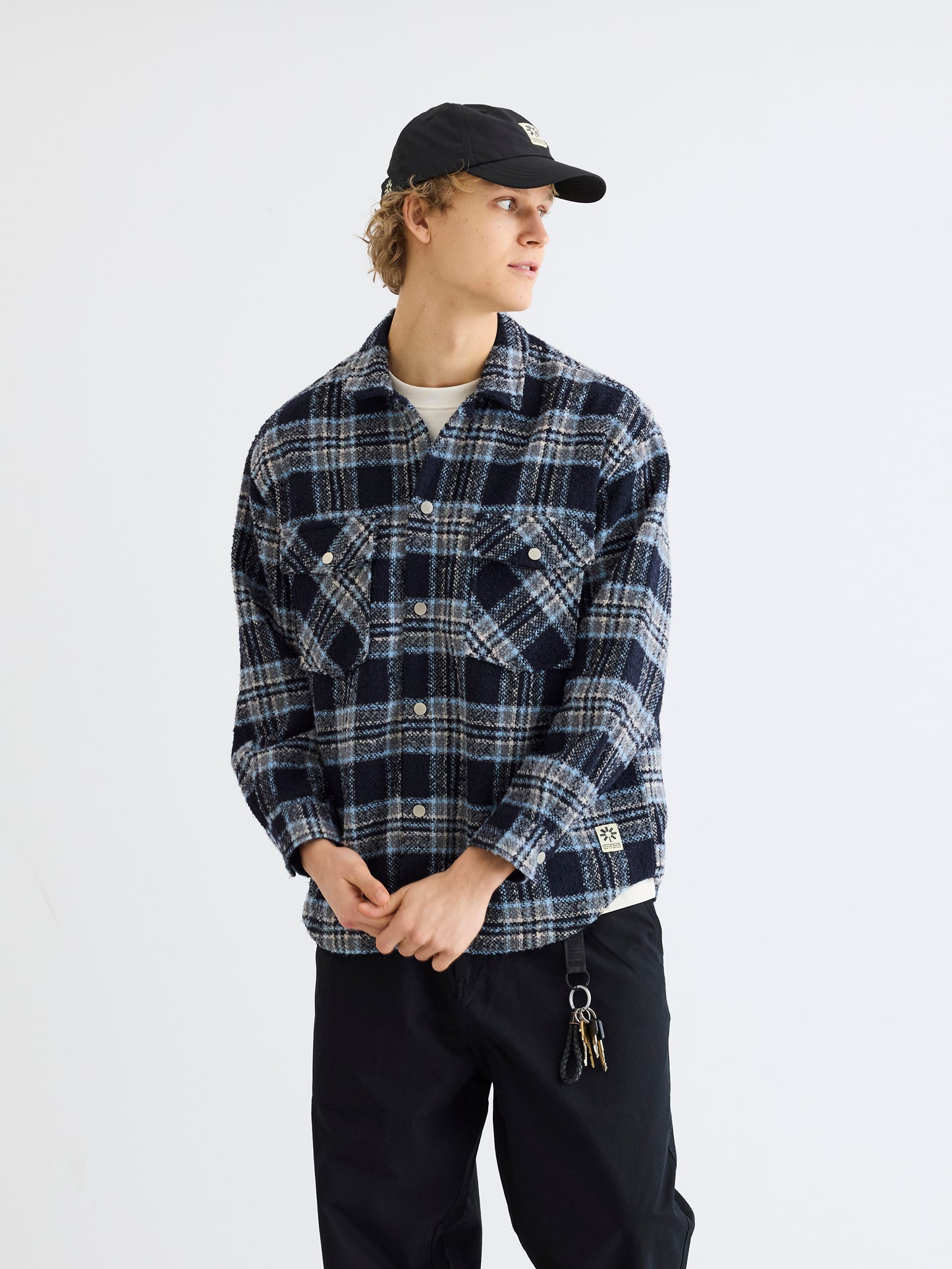 Woodbird WBBuck Check Shirt Shirts Blue Check