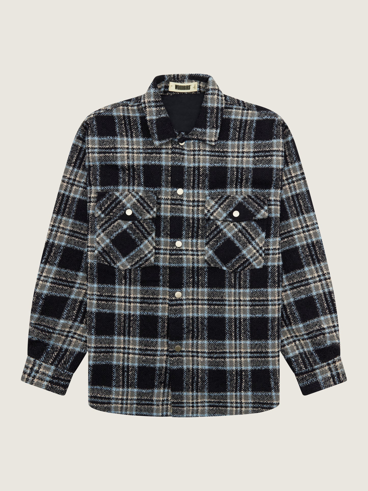 Woodbird WBBuck Check Shirt Shirts Blue Check