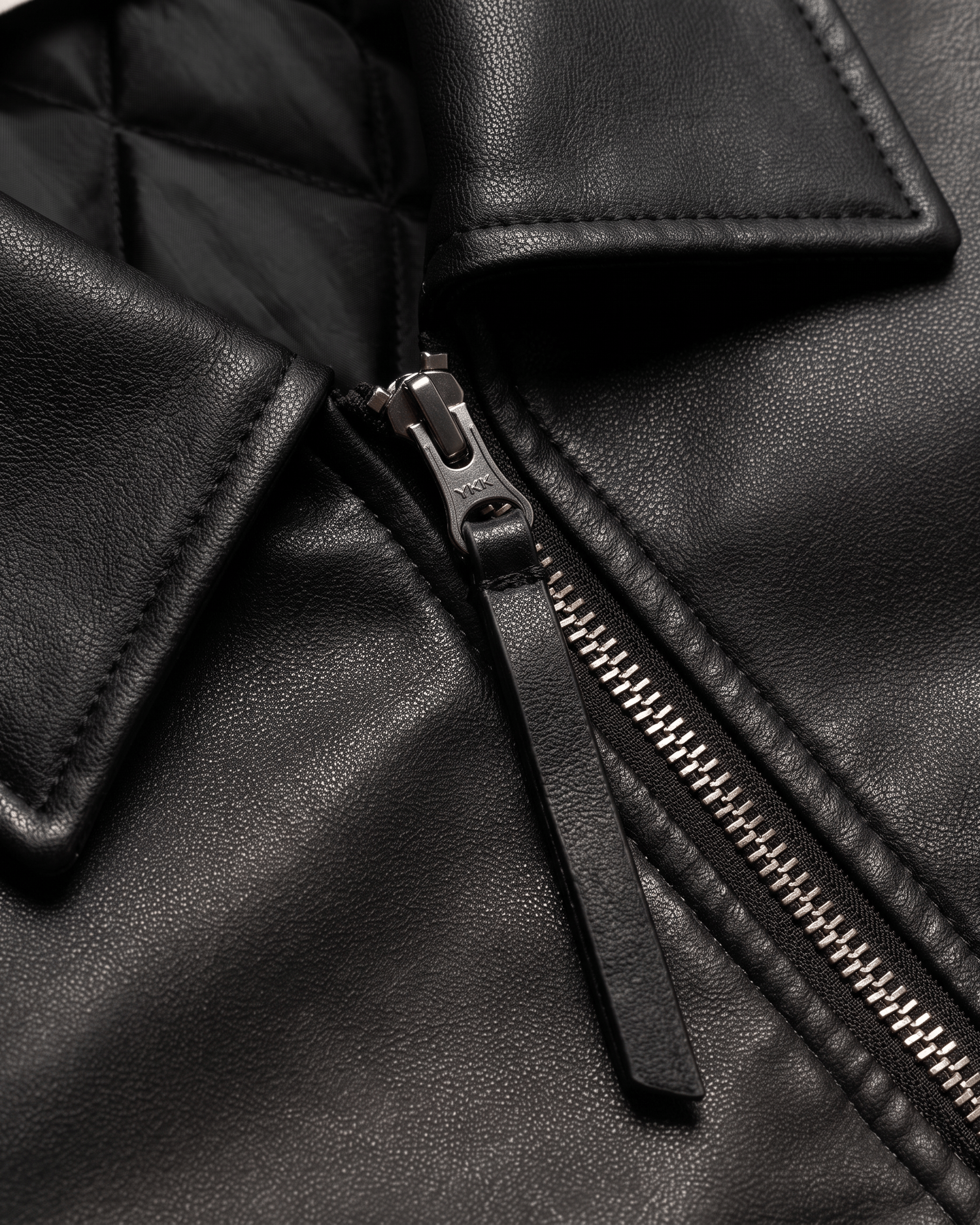 Woodbird Female WBBue Washed PU Jacket Outerwear Black