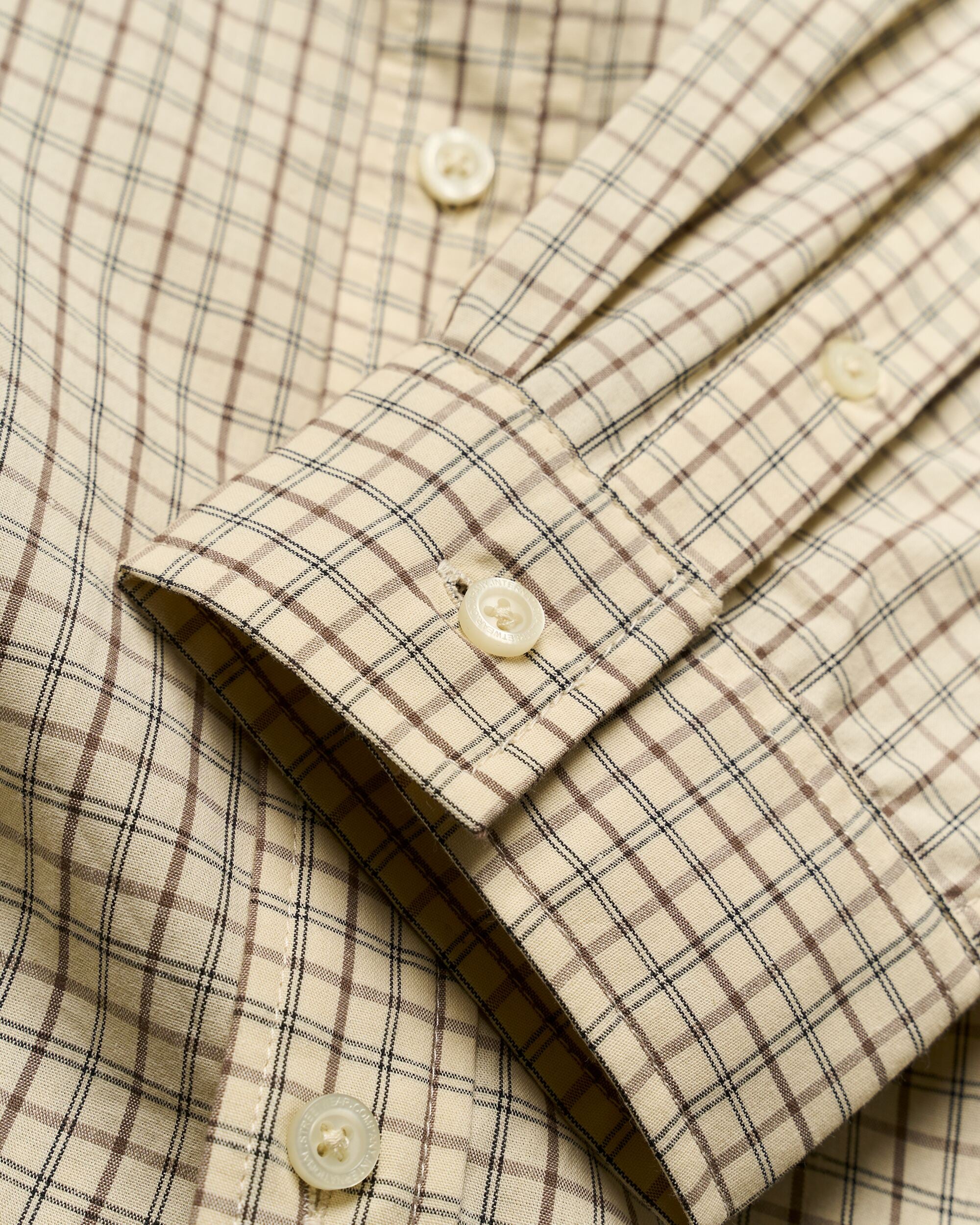 Woodbird WBBuzo Cai Check Shirt Shirts Off White Check