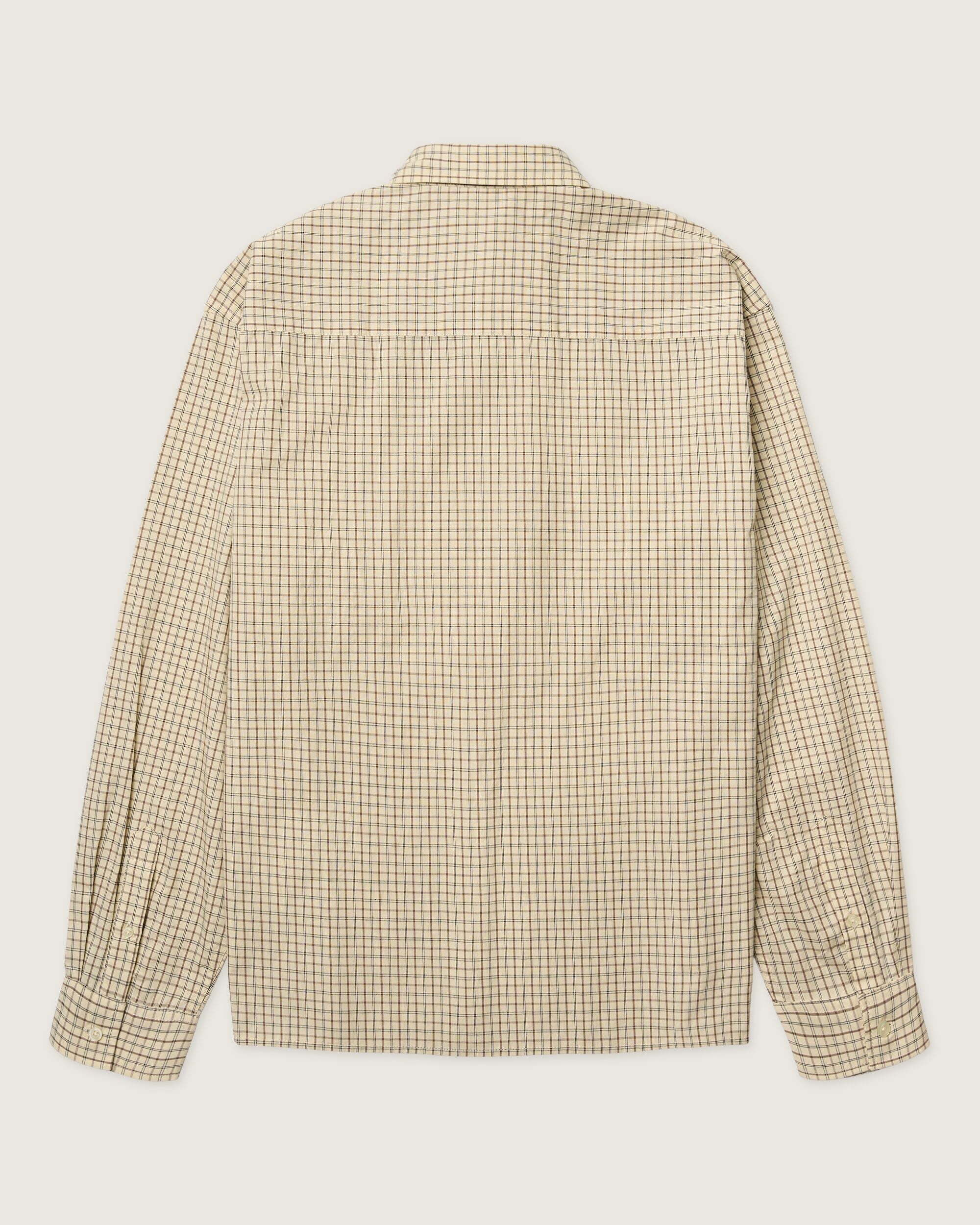 Woodbird WBBuzo Cai Check Shirt Shirts Off White Check