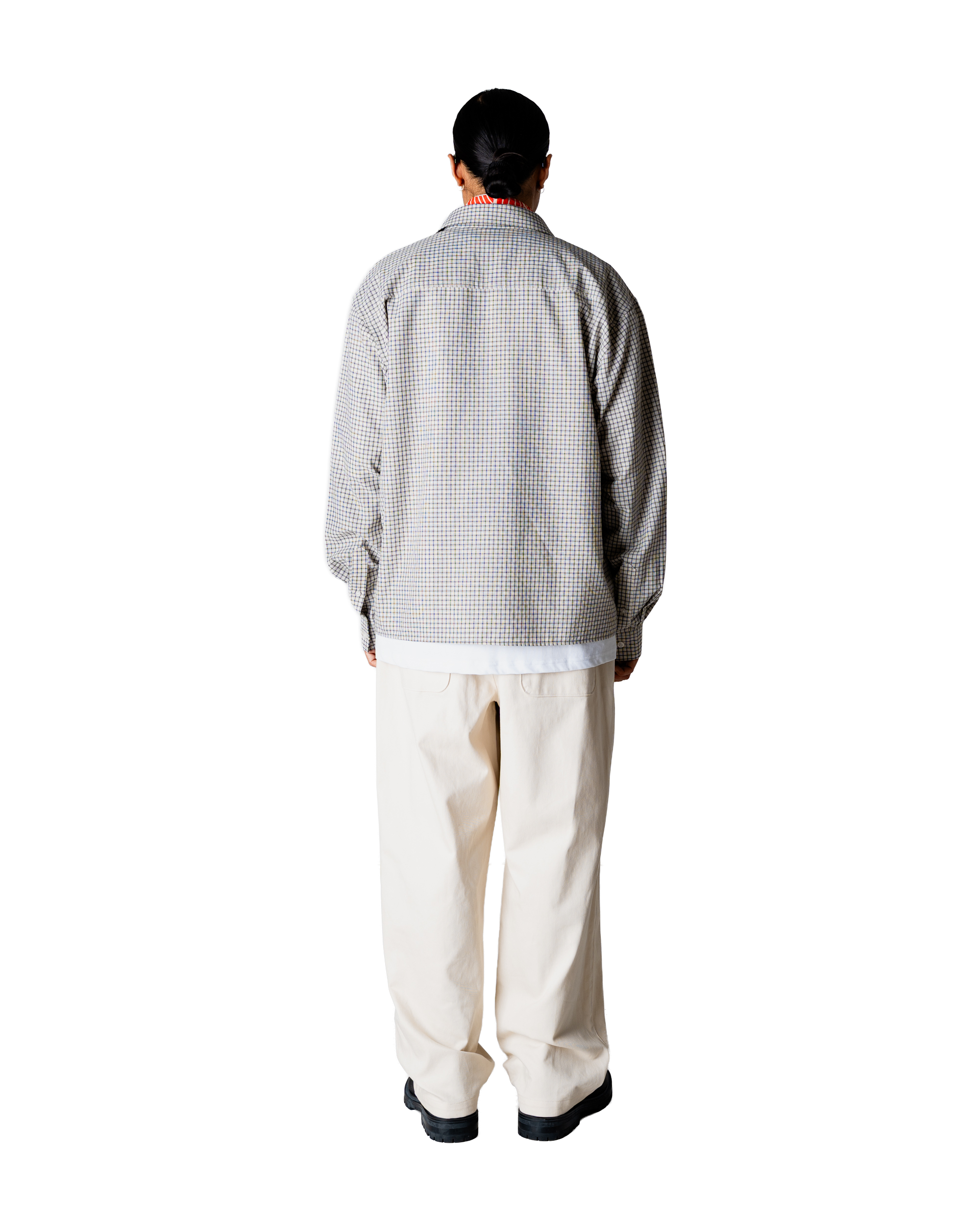 Woodbird WBBuzo Check Shirt Shirts Off White Check