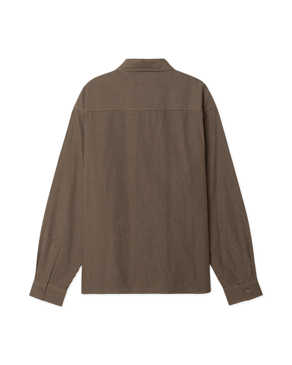 Woodbird WBBuzo Chen Check Shirt Shirts Brown