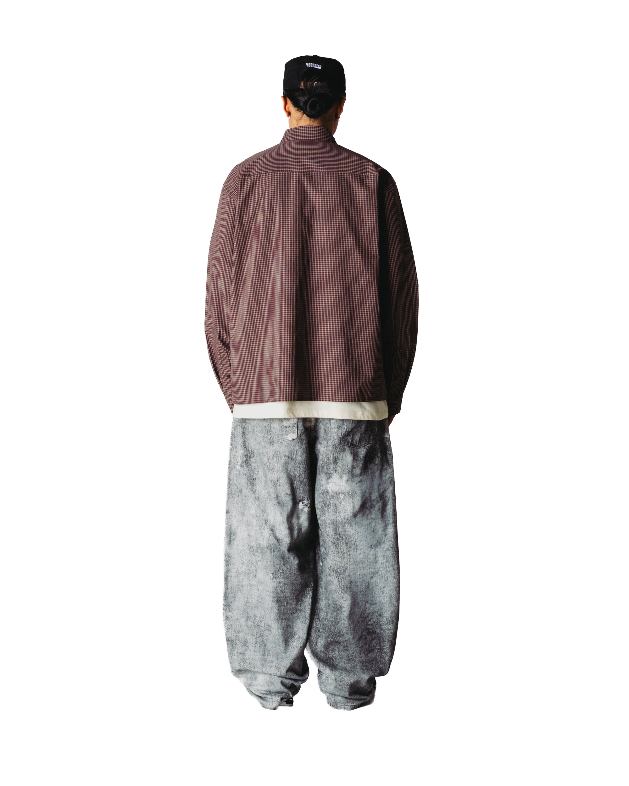 Woodbird WBBuzo Dau Check Shirt Shirts Brown-Red