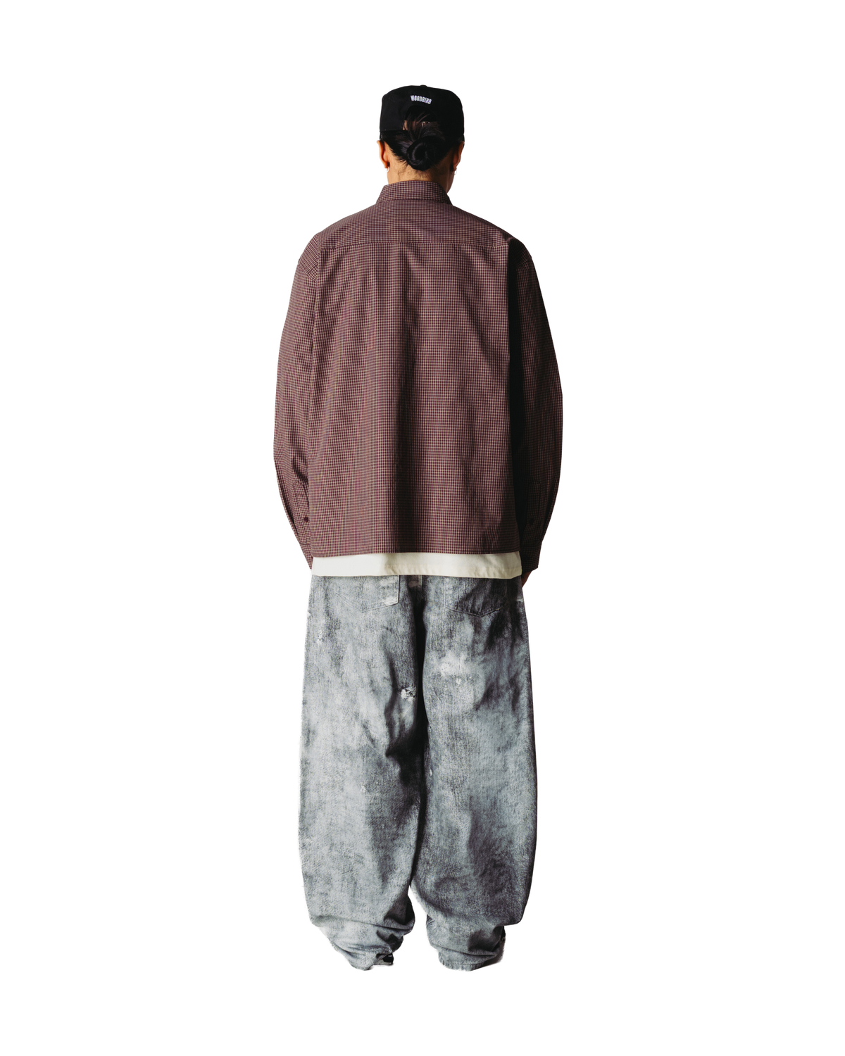 Woodbird WBBuzo Dau Check Shirt Shirts Brown-Red