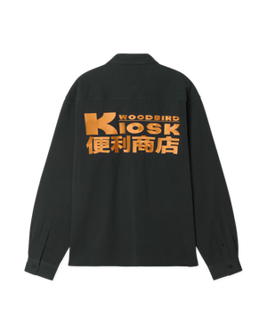 Woodbird WBBuzo Kiosk Shirt Shirts Pond Green