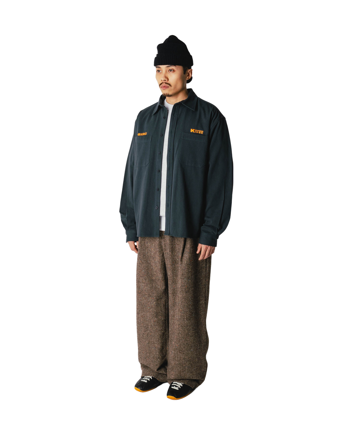Woodbird WBBuzo Kiosk Shirt Shirts Pond Green