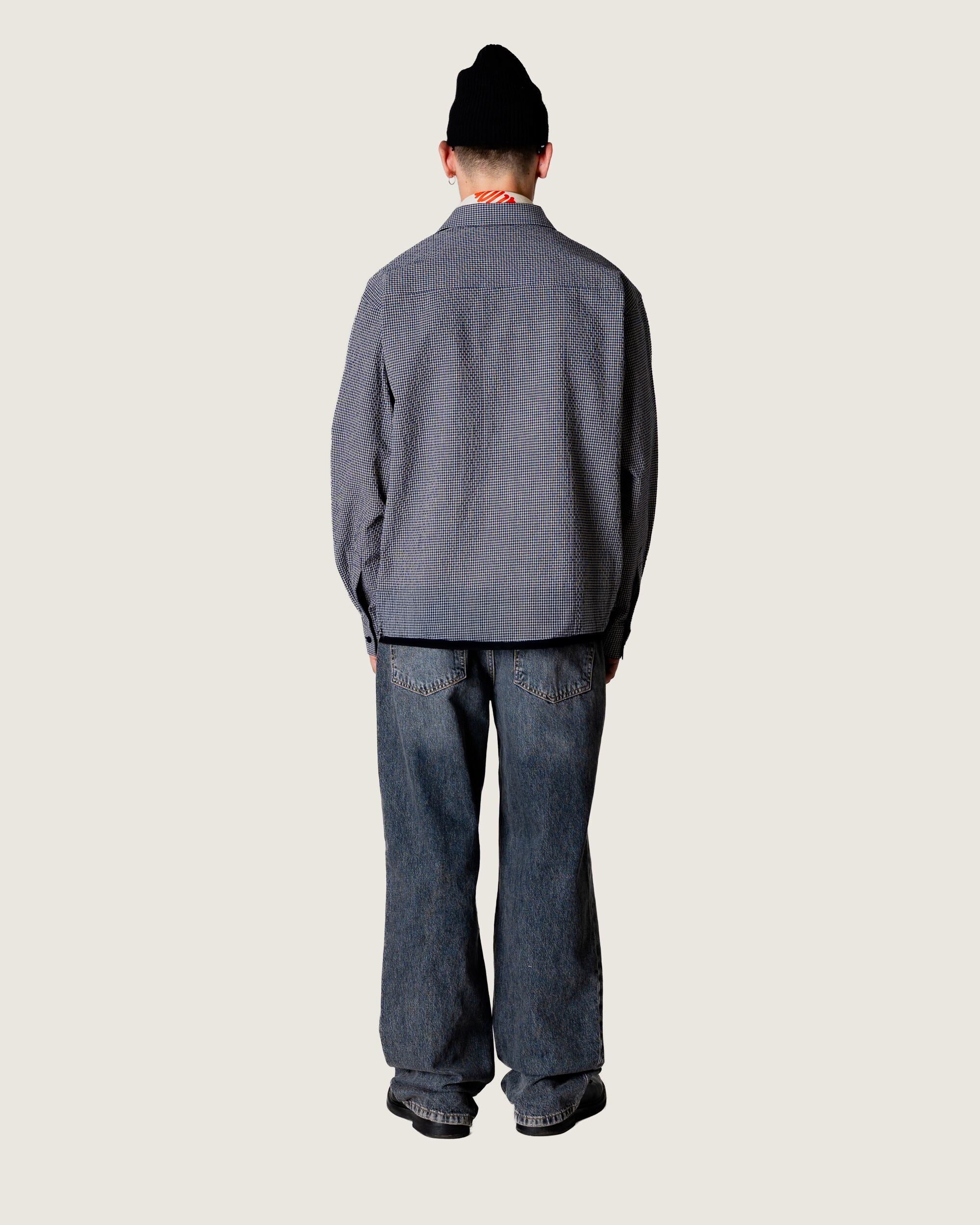 WBBuzo Ling Check Shirt - Blue Check – Woodbird