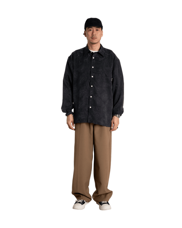 Woodbird WBBuzo Paisley Shirt Shirts Black