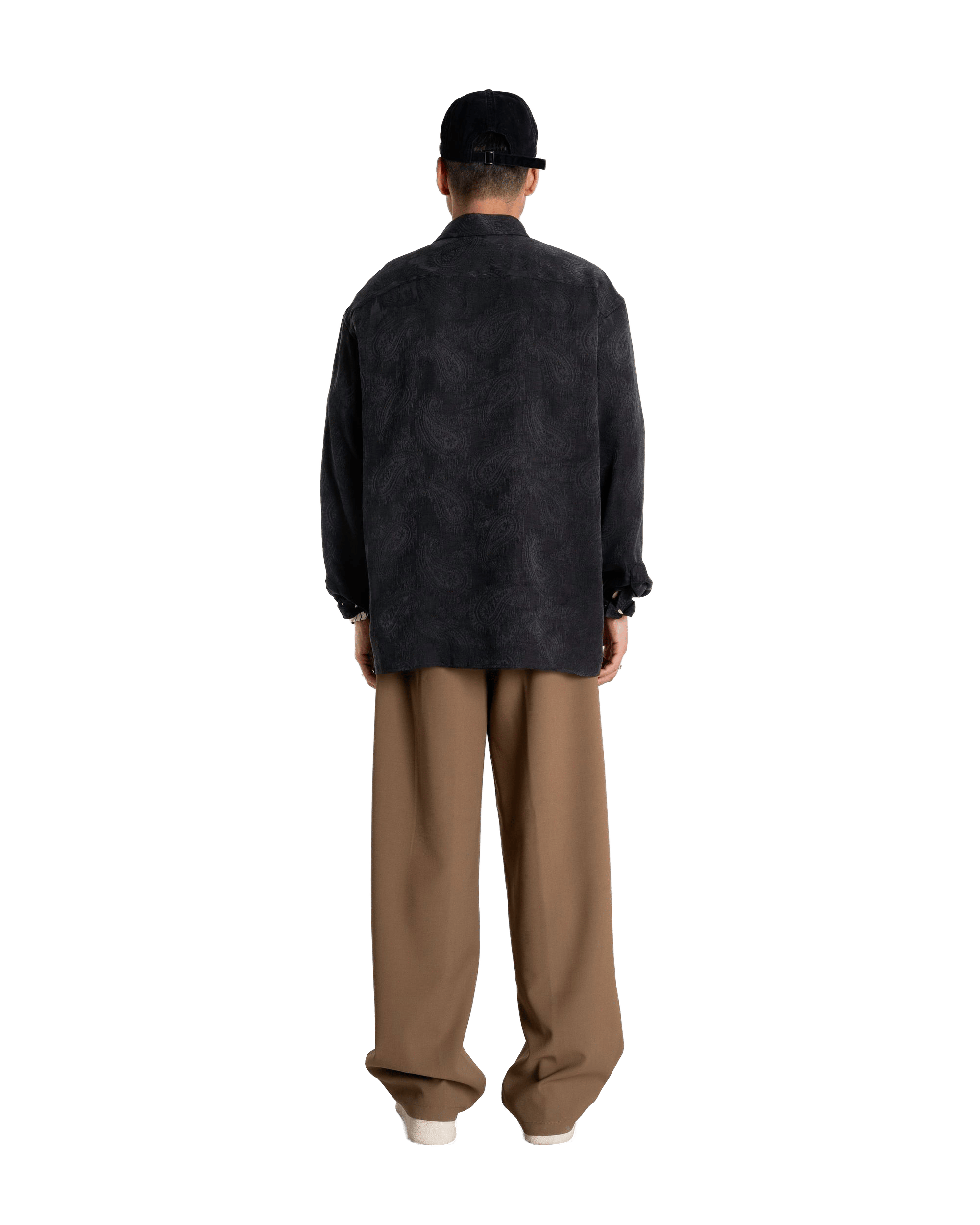 Woodbird WBBuzo Paisley Shirt Shirts Black