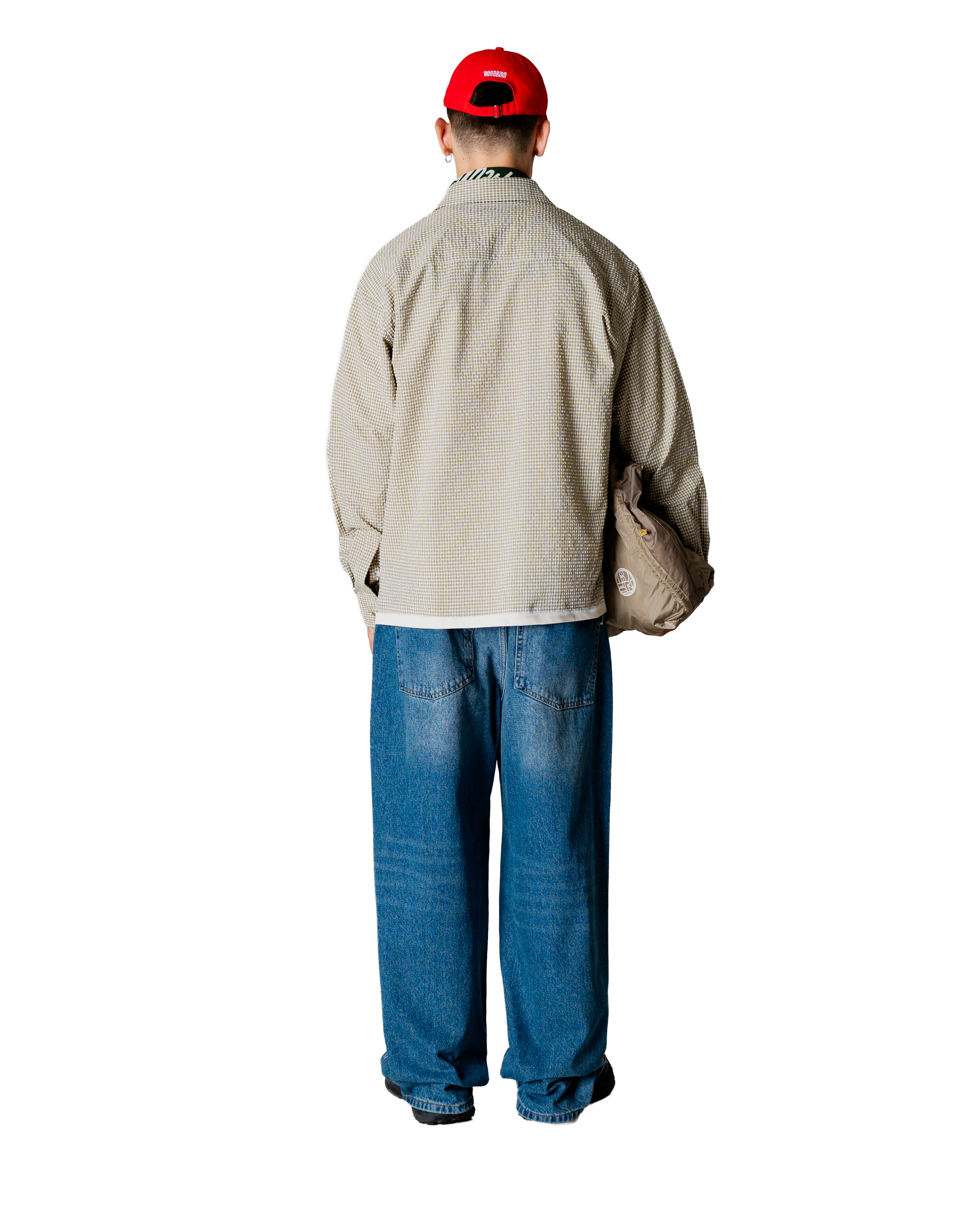 Woodbird WBBuzo Seer Check Shirt Shirts Off White Check