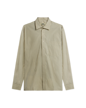 Woodbird WBBuzo Striped Shirt Shirts Yellow