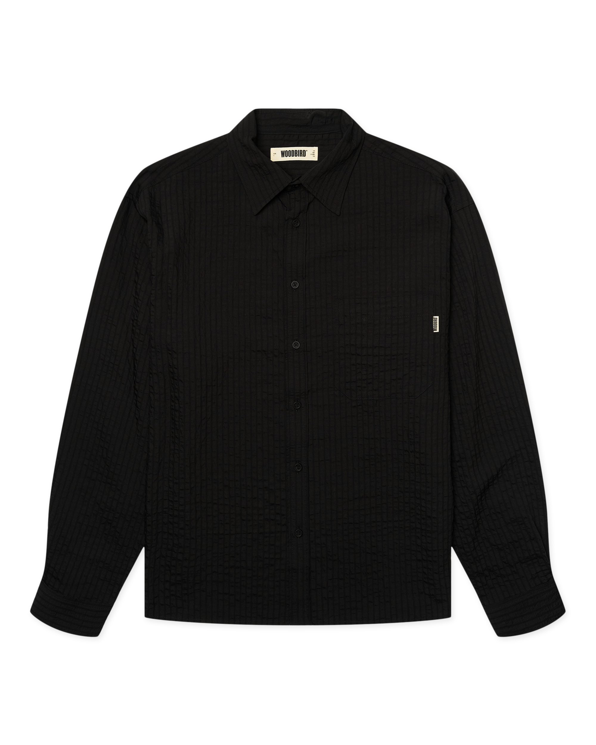 Woodbird WBBuzo Tian Shirt Shirts Black
