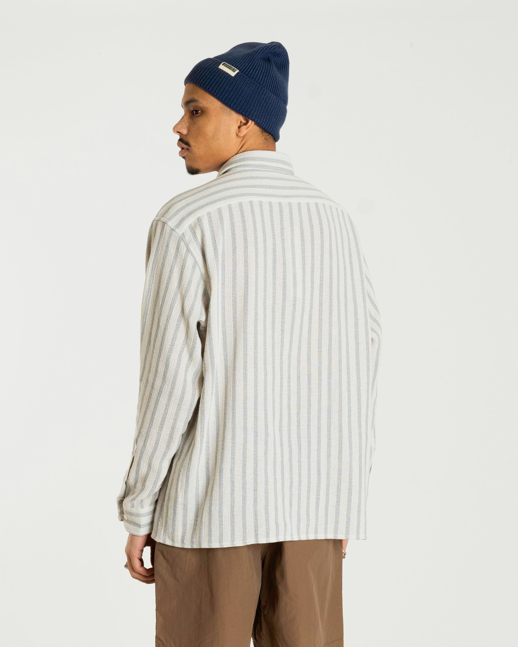 Woodbird WBBuzo Weeve Shirt Shirts Off White
