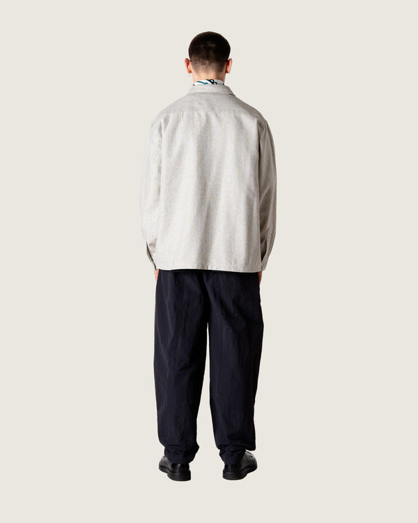 Woodbird WBBuzo Wool Shirt Shirts Grey