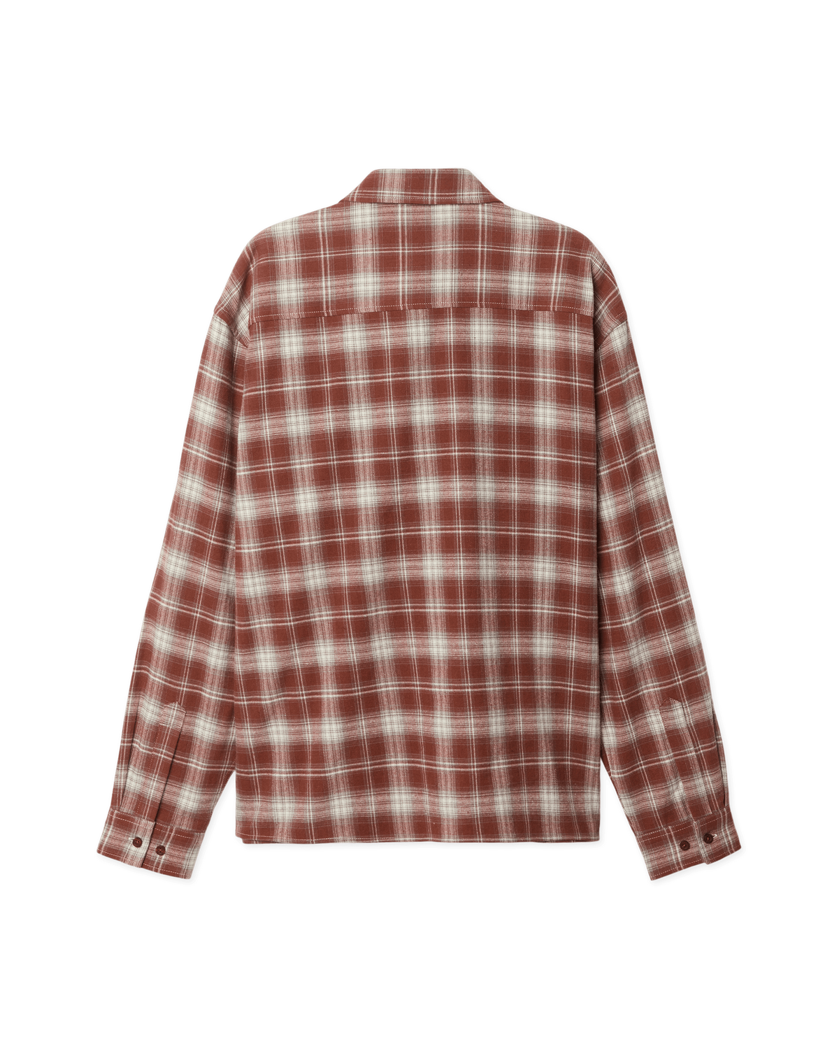 Woodbird WBBuzo Yeng Check Shirt Shirts Off White-Red