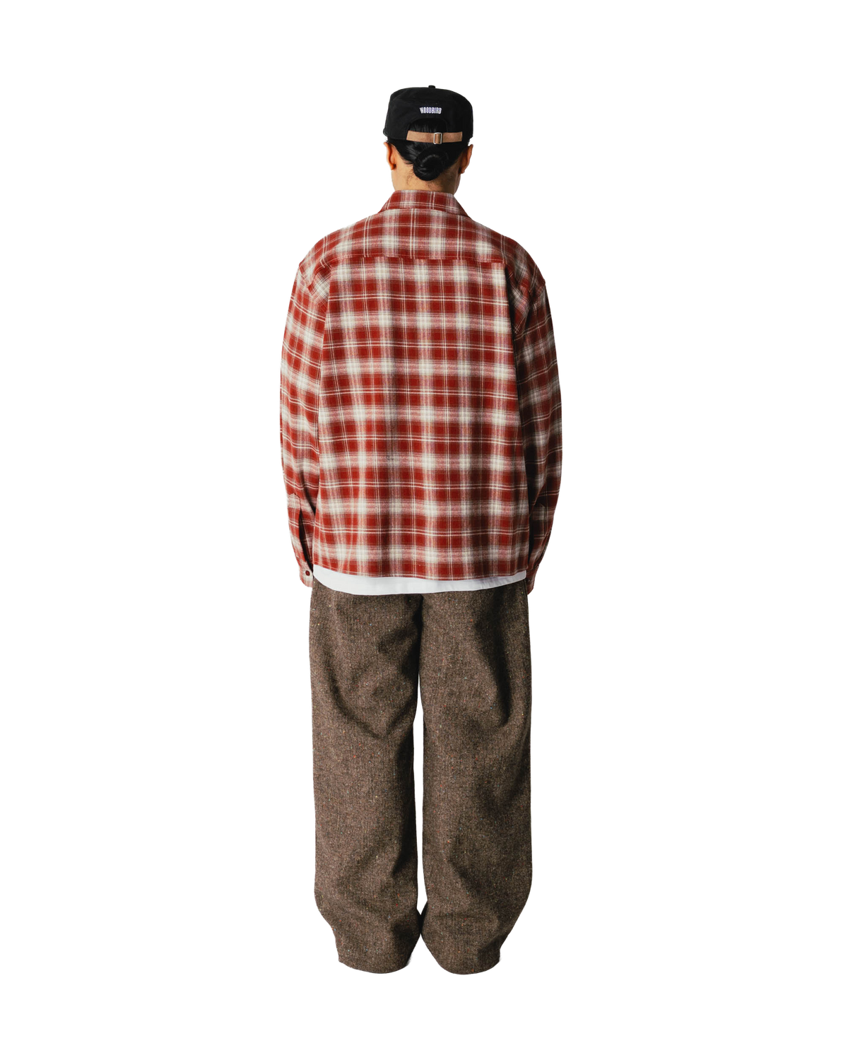 Woodbird WBBuzo Yeng Check Shirt Shirts Off White-Red