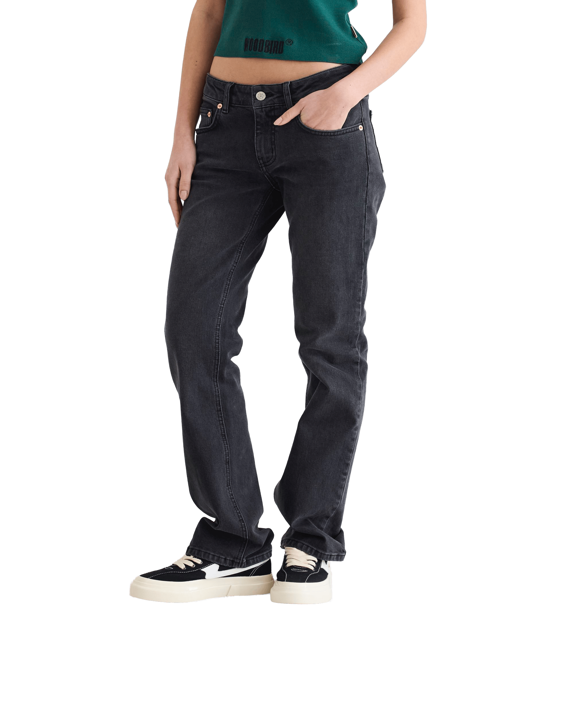 Woodbird Female WBCamil Coal Jeans Jeans Black