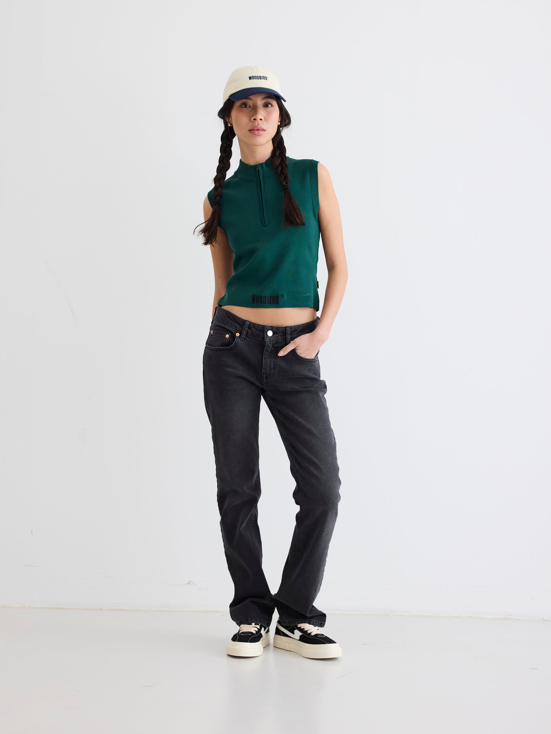 Woodbird Female WBCamil Coal Jeans Jeans Black