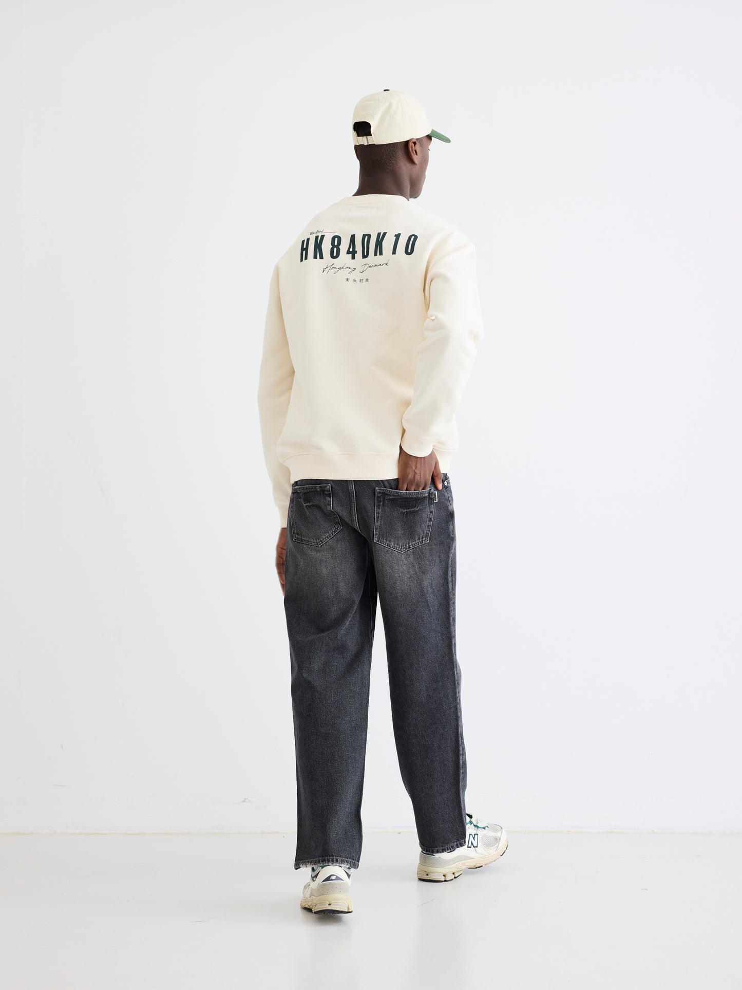 Woodbird WBCane 8410 Crew Sweats Off White