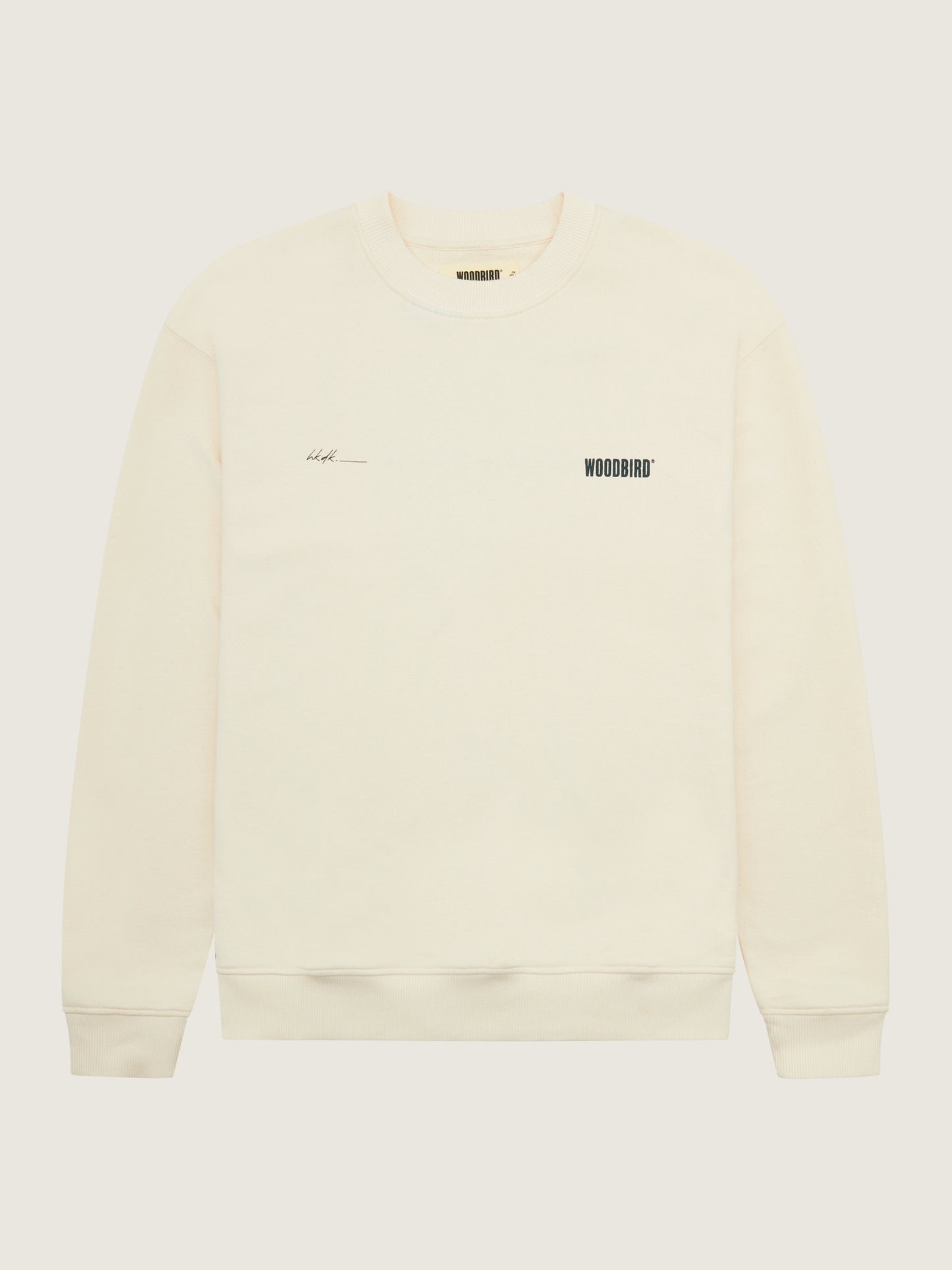 Woodbird WBCane 8410 Crew Sweats Off White