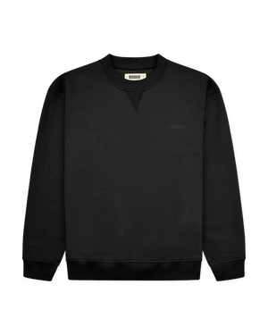 Woodbird WBCane Base Crew Sweats Black