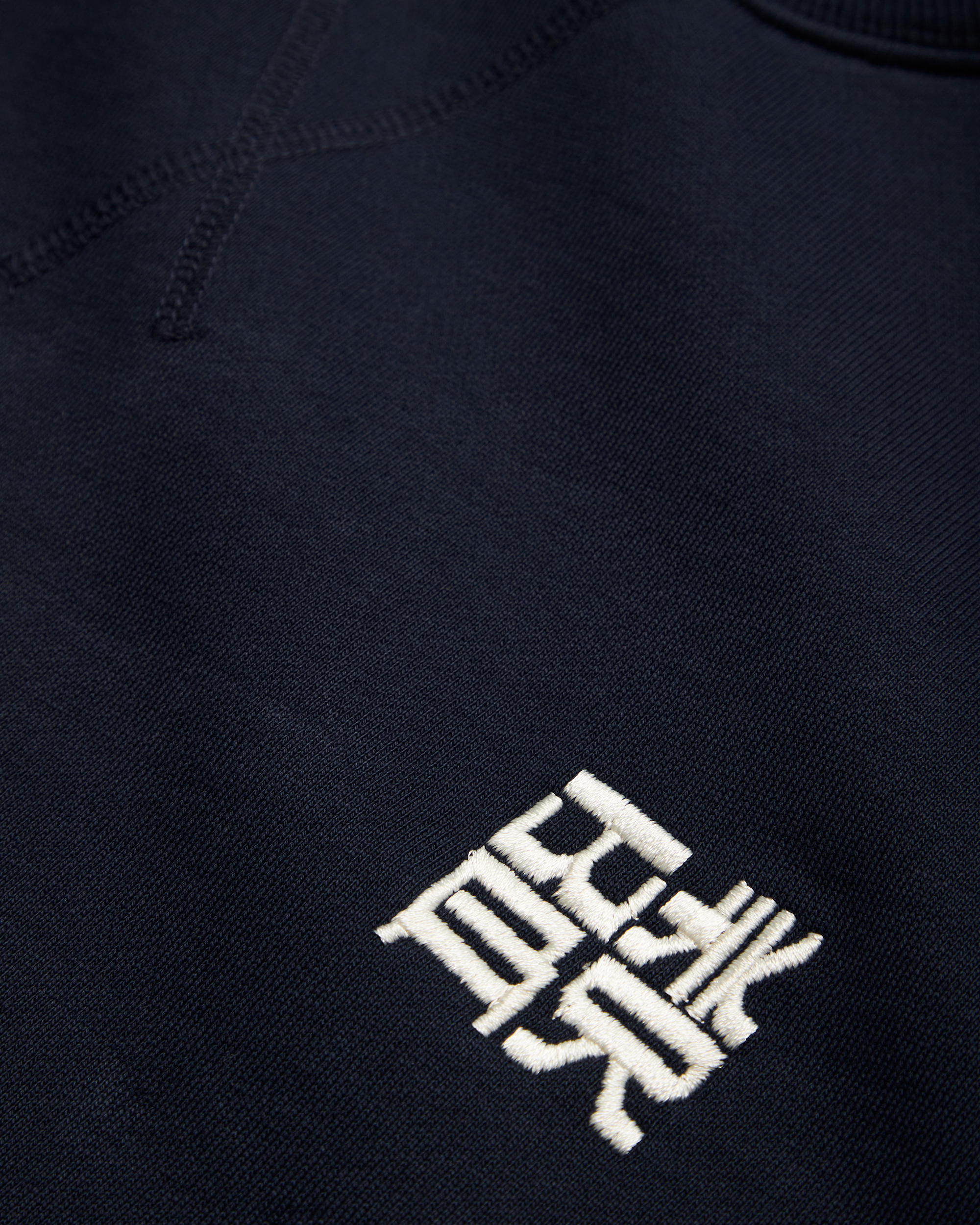 Woodbird WBCane HK Crew Sweats Dark Navy