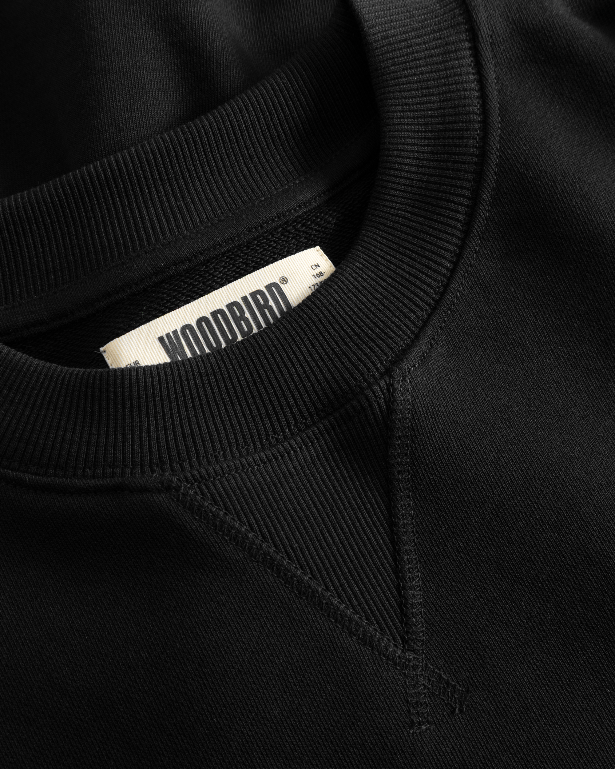 Woodbird WBCane Lion Crew Sweats Black