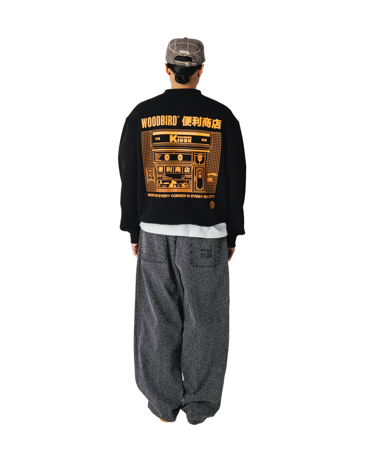 Woodbird WBCane Shop Crew Sweats Black